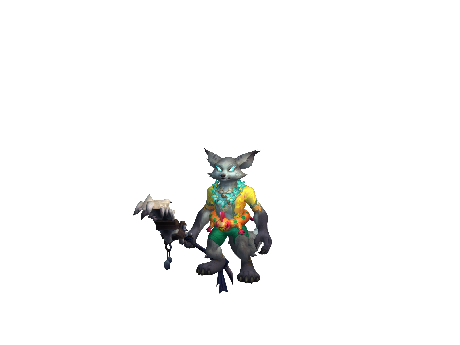 Astroa 3D character render