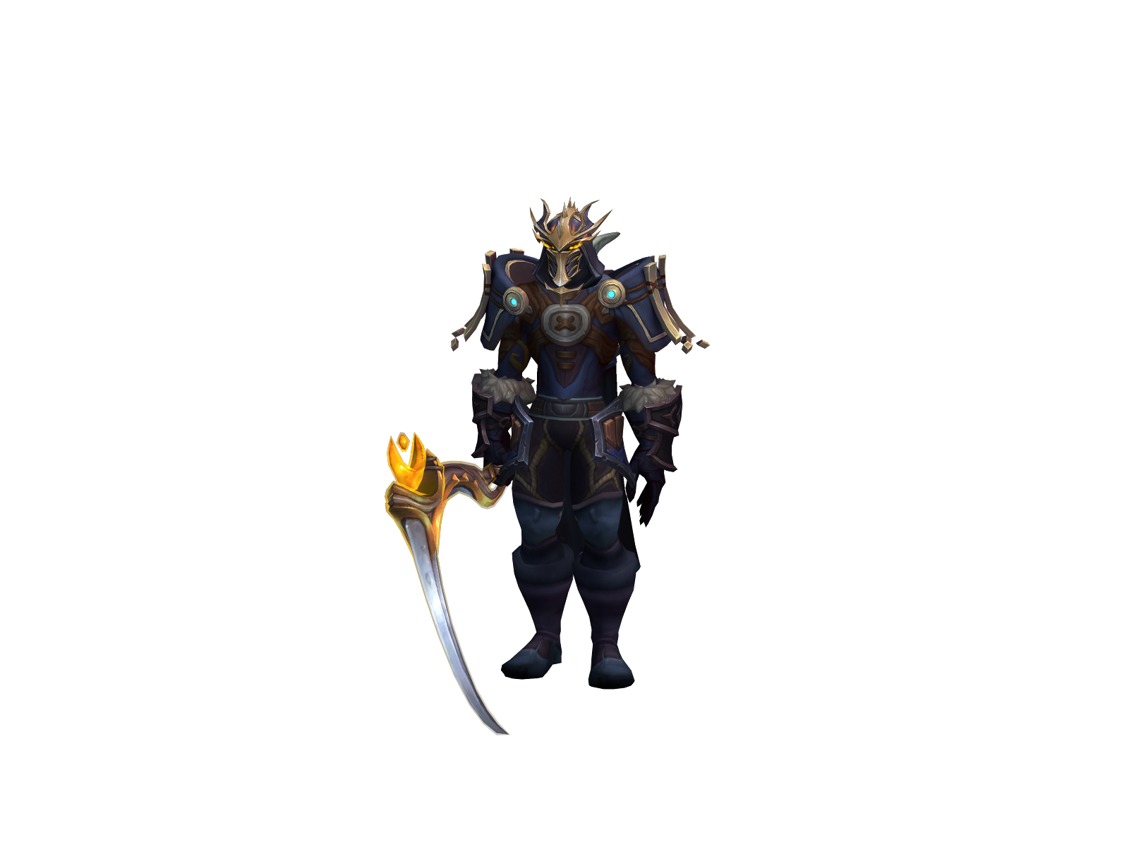Vallon 3D character render