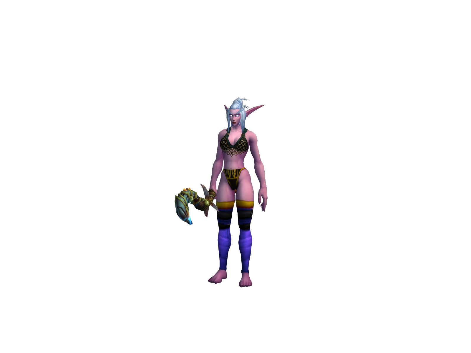 Mageyahlook 3D character render