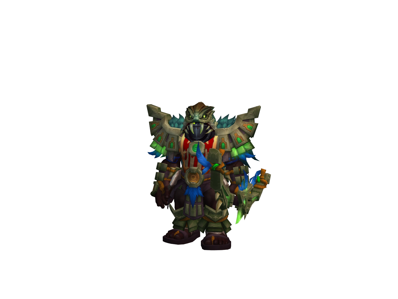 Crazybow 3D character render