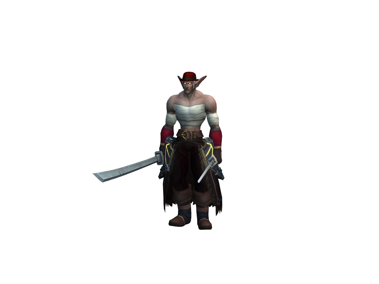 Yukimura 3D character render