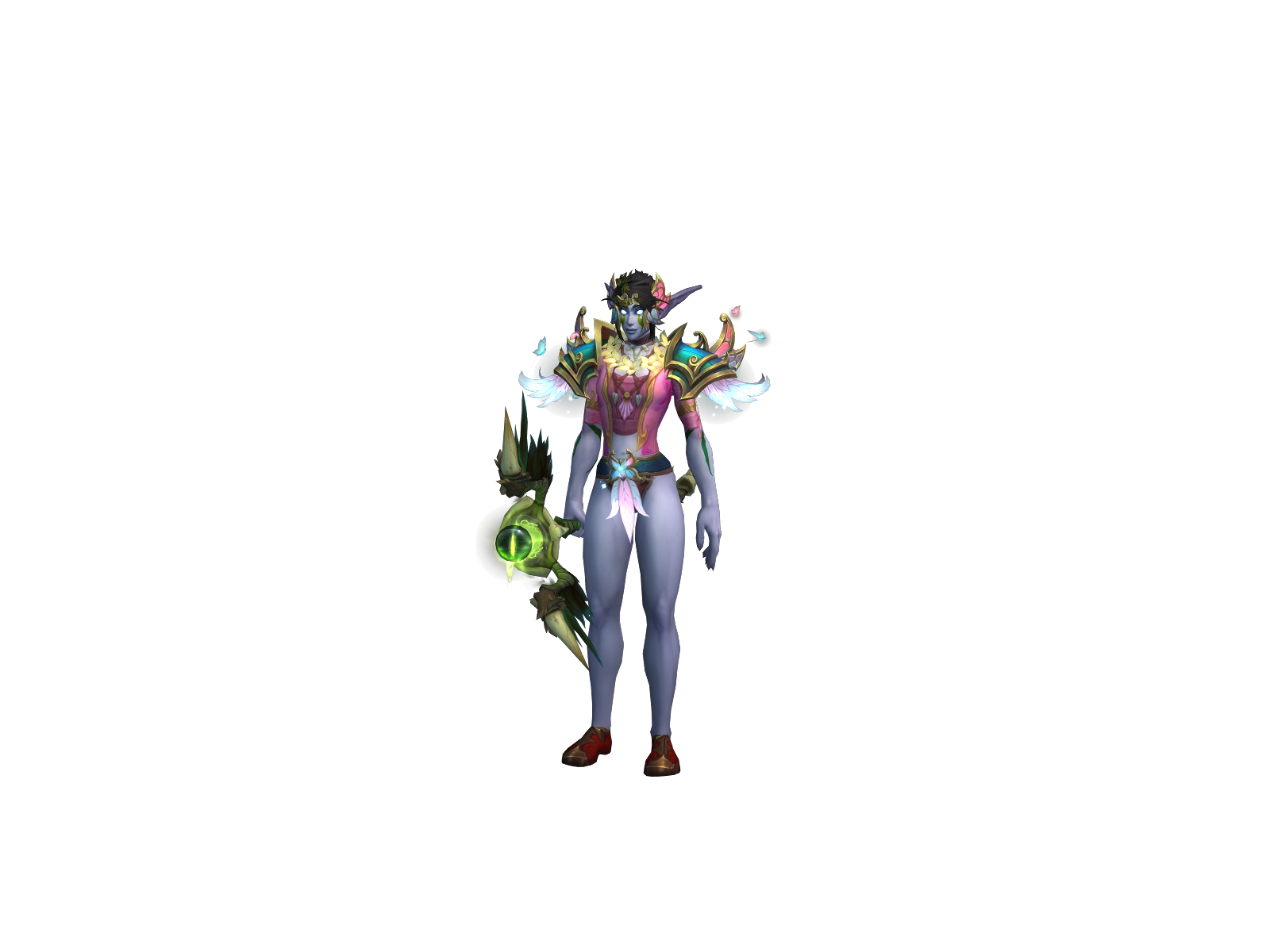 Cameron 3D character render