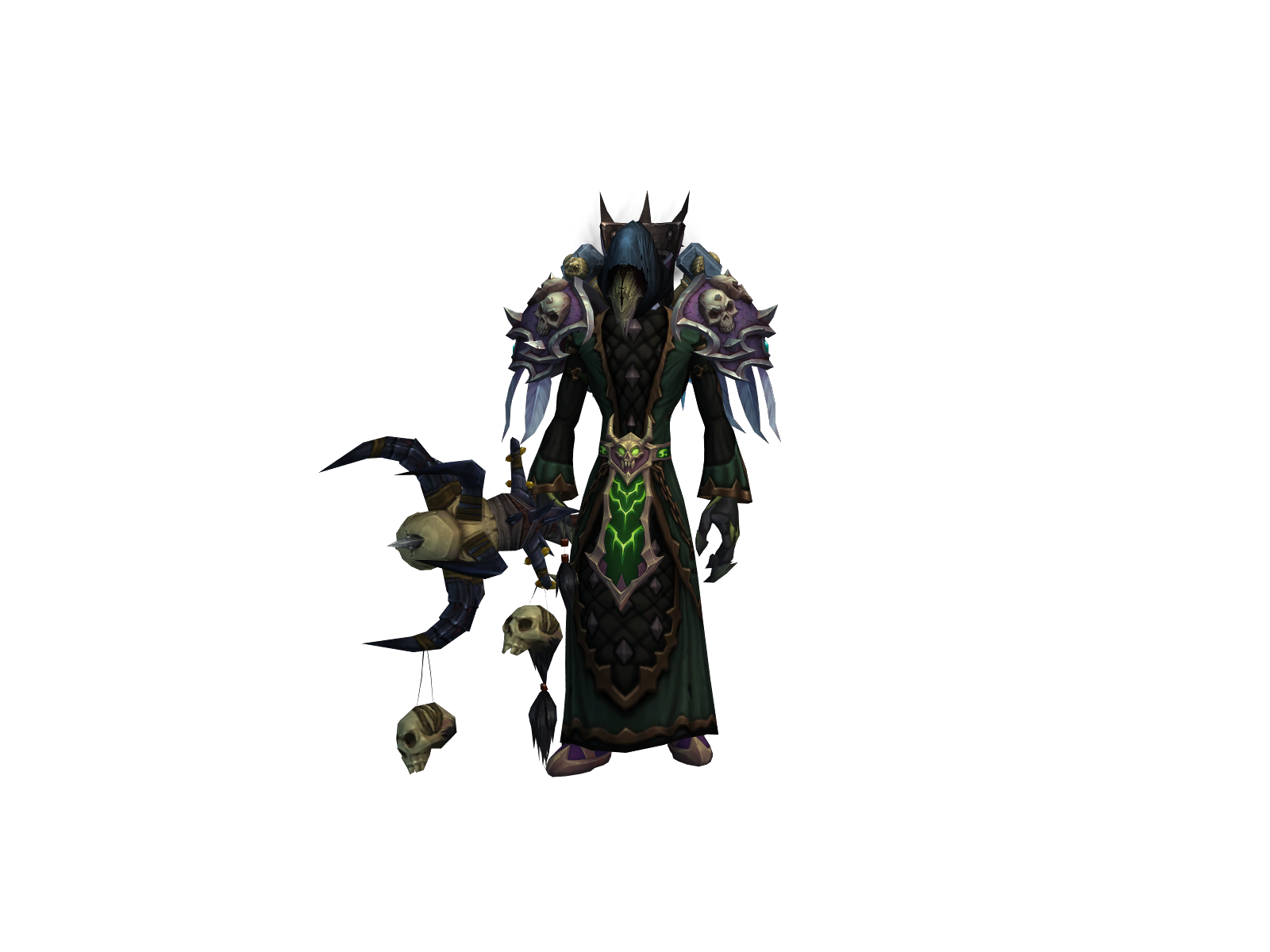 Dishmael 3D character render