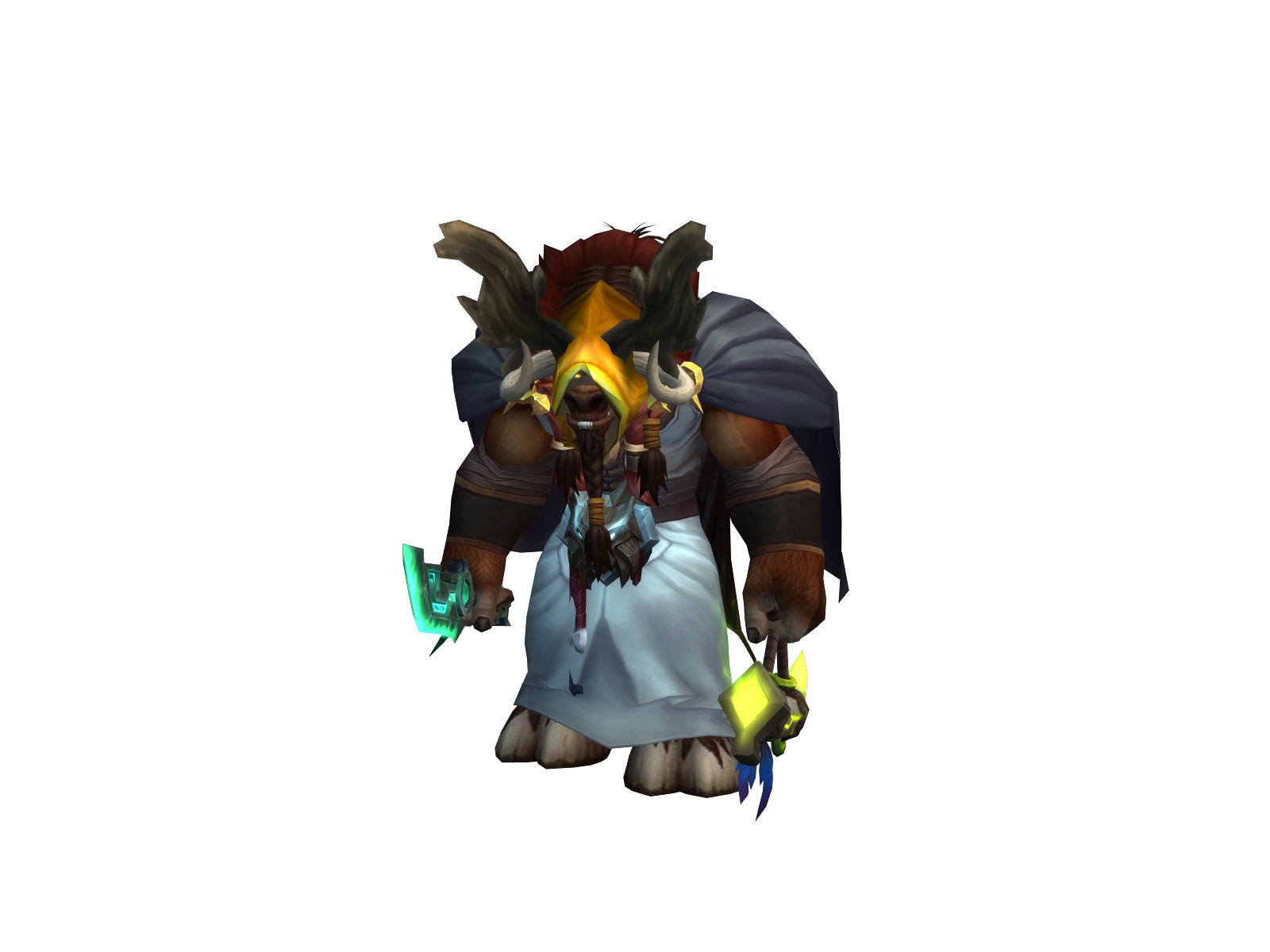 Haluseraph 3D character render