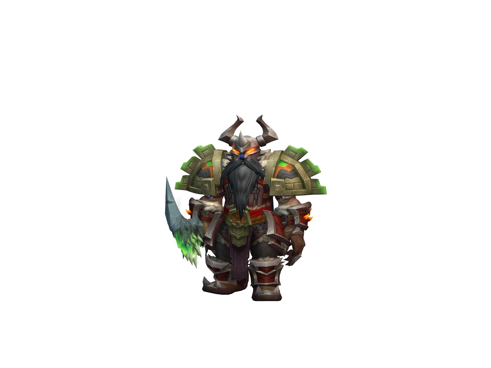 Percivell 3D character render
