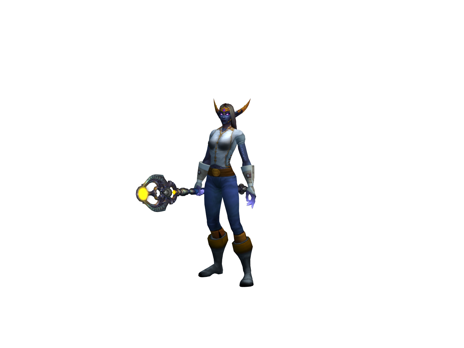 Eliviera 3D character render