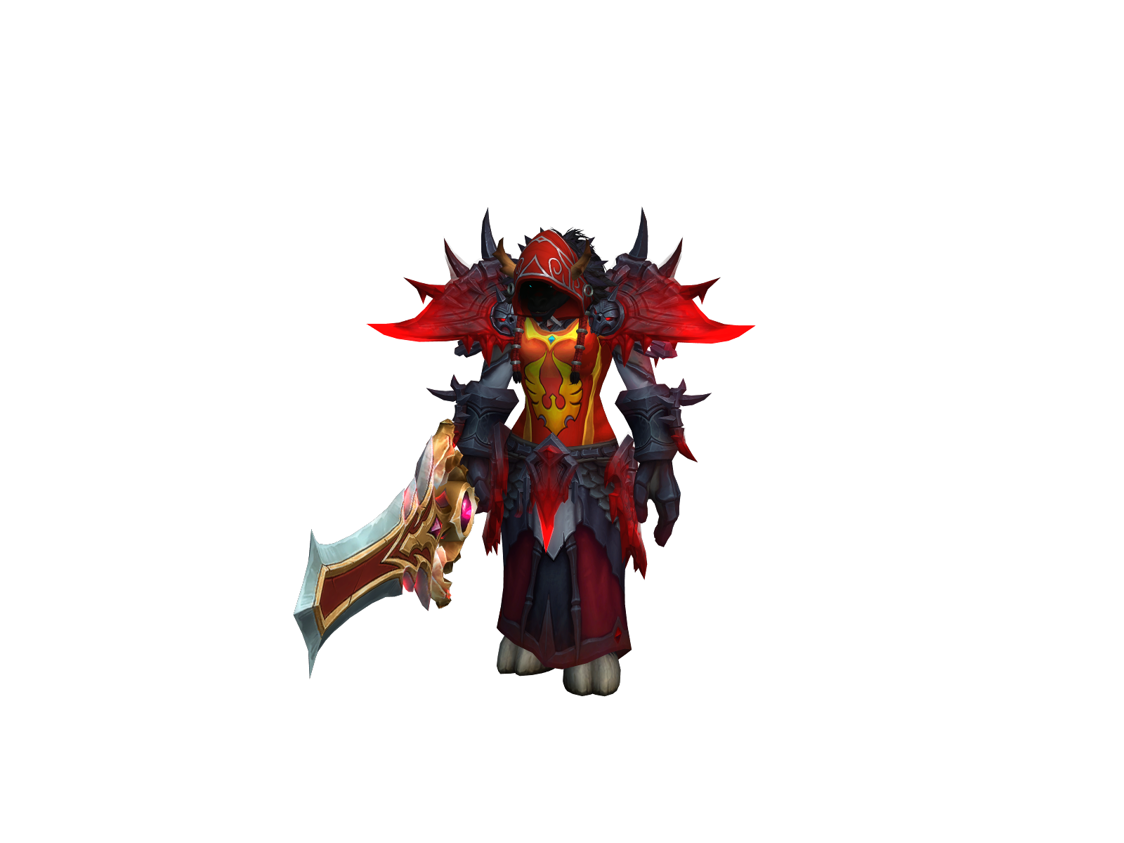Awake 3D character render