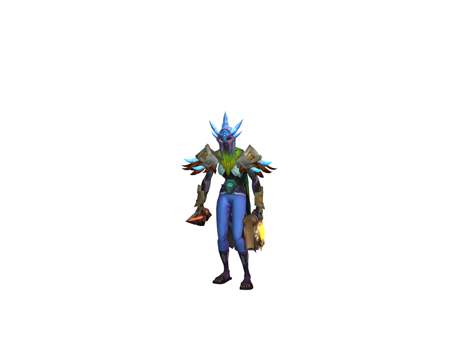 Magernuts 3D character render