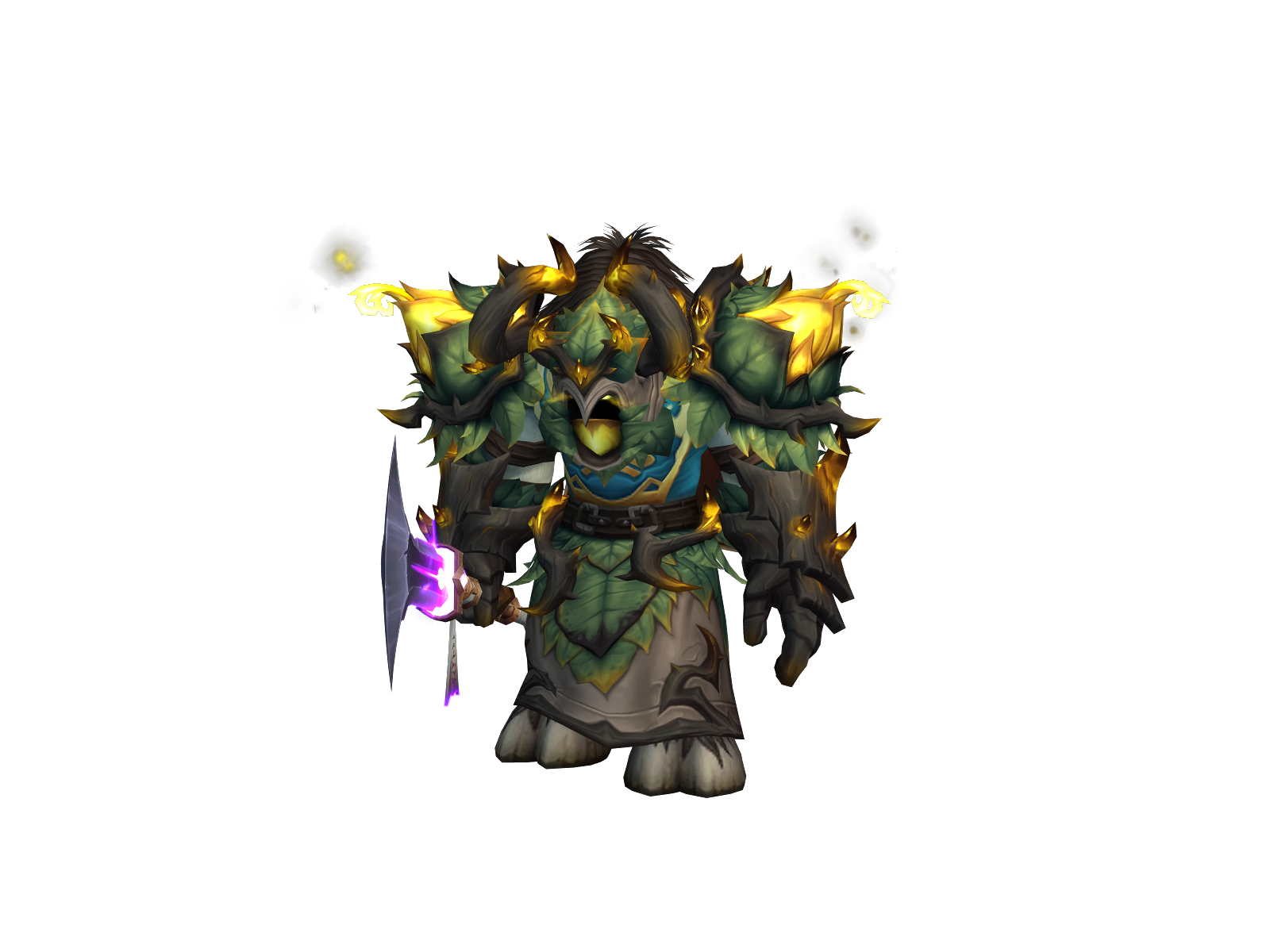Maynard 3D character render