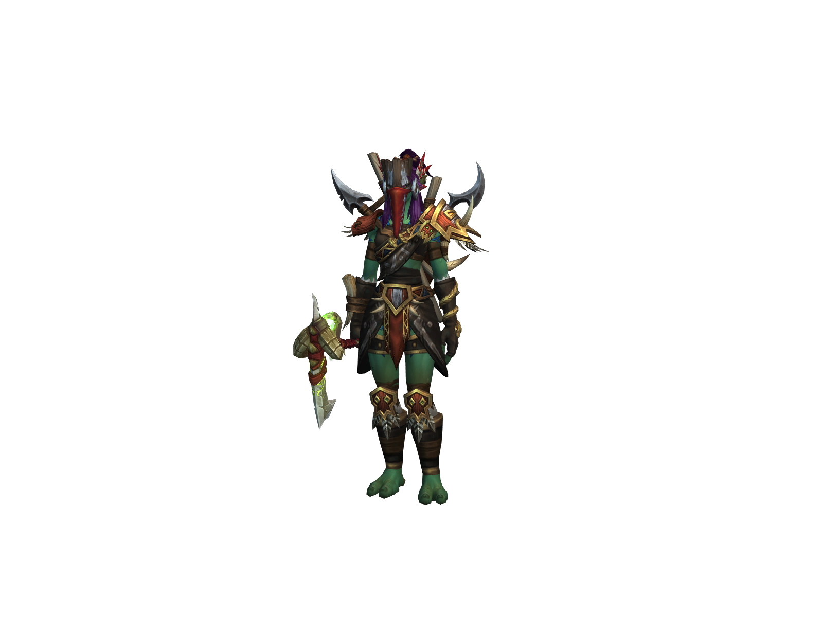 Ghazraji 3D character render