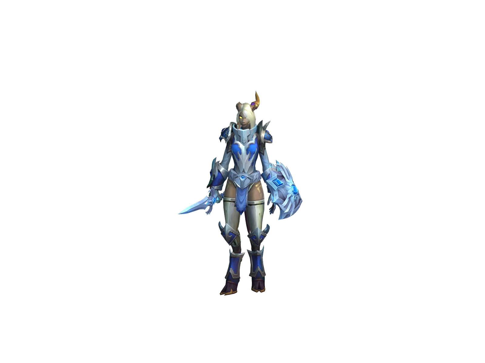 Dawny 3D character render