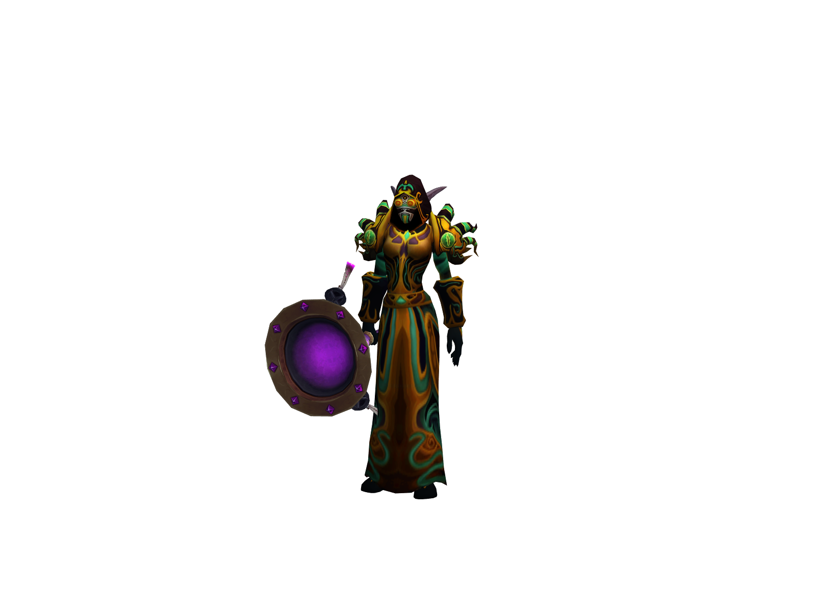 Shybablo 3D character render
