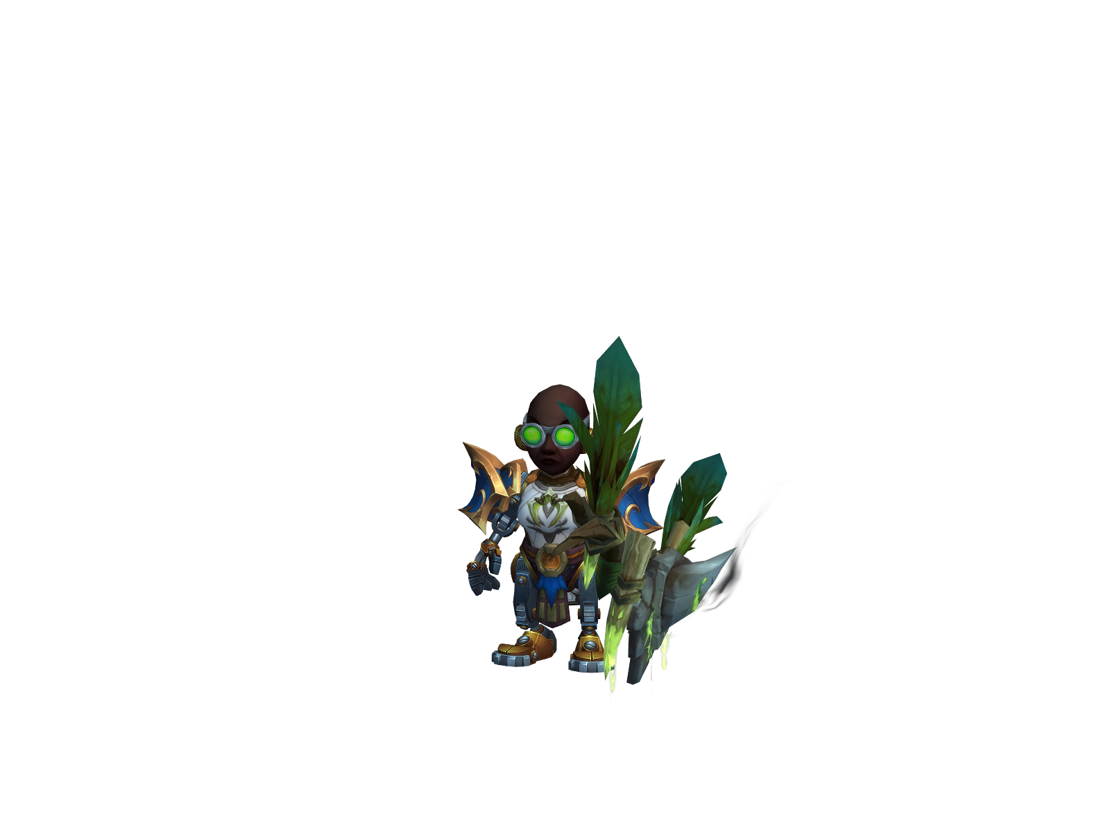 Thorque 3D character render