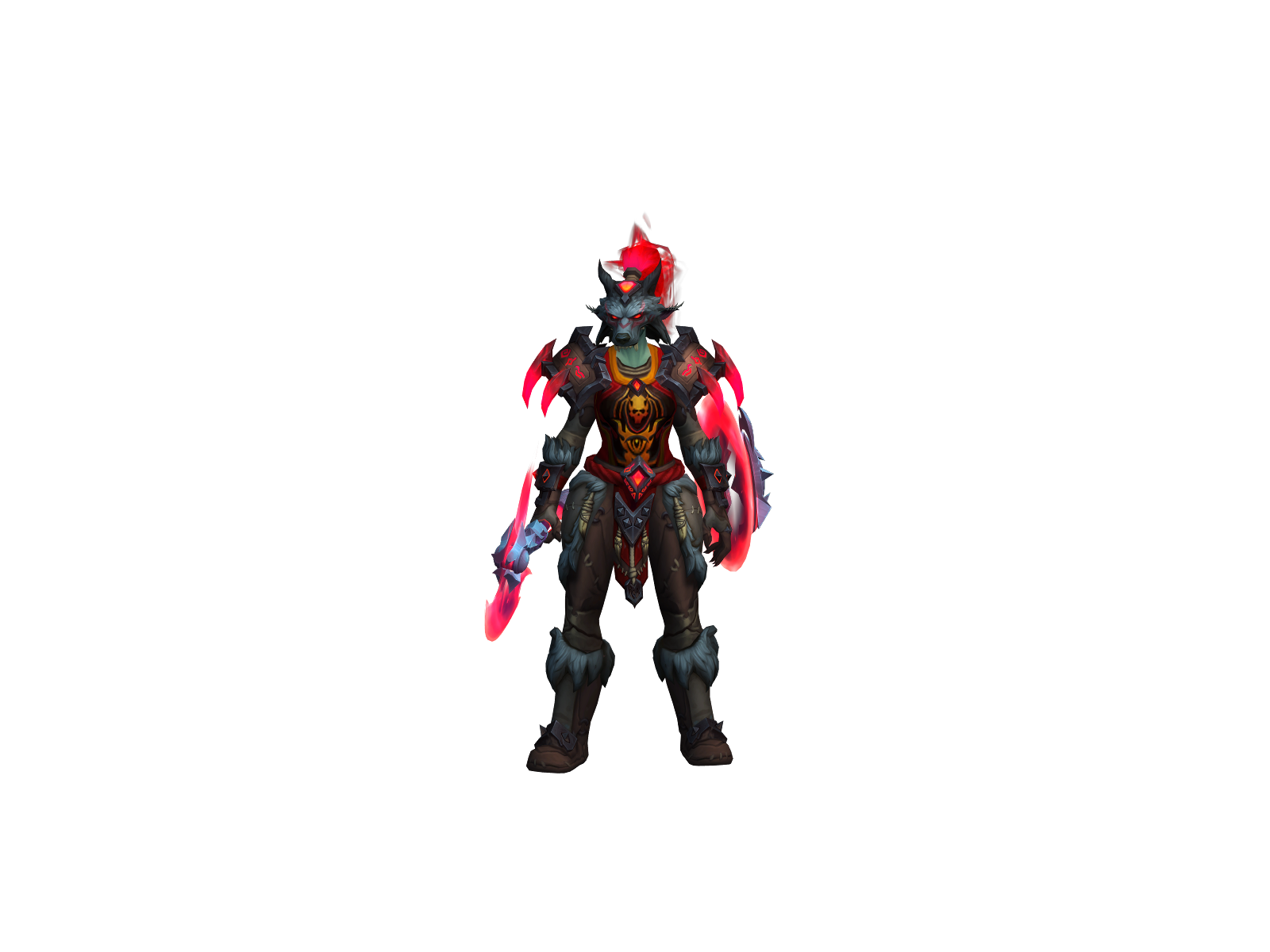 Lucci 3D character render