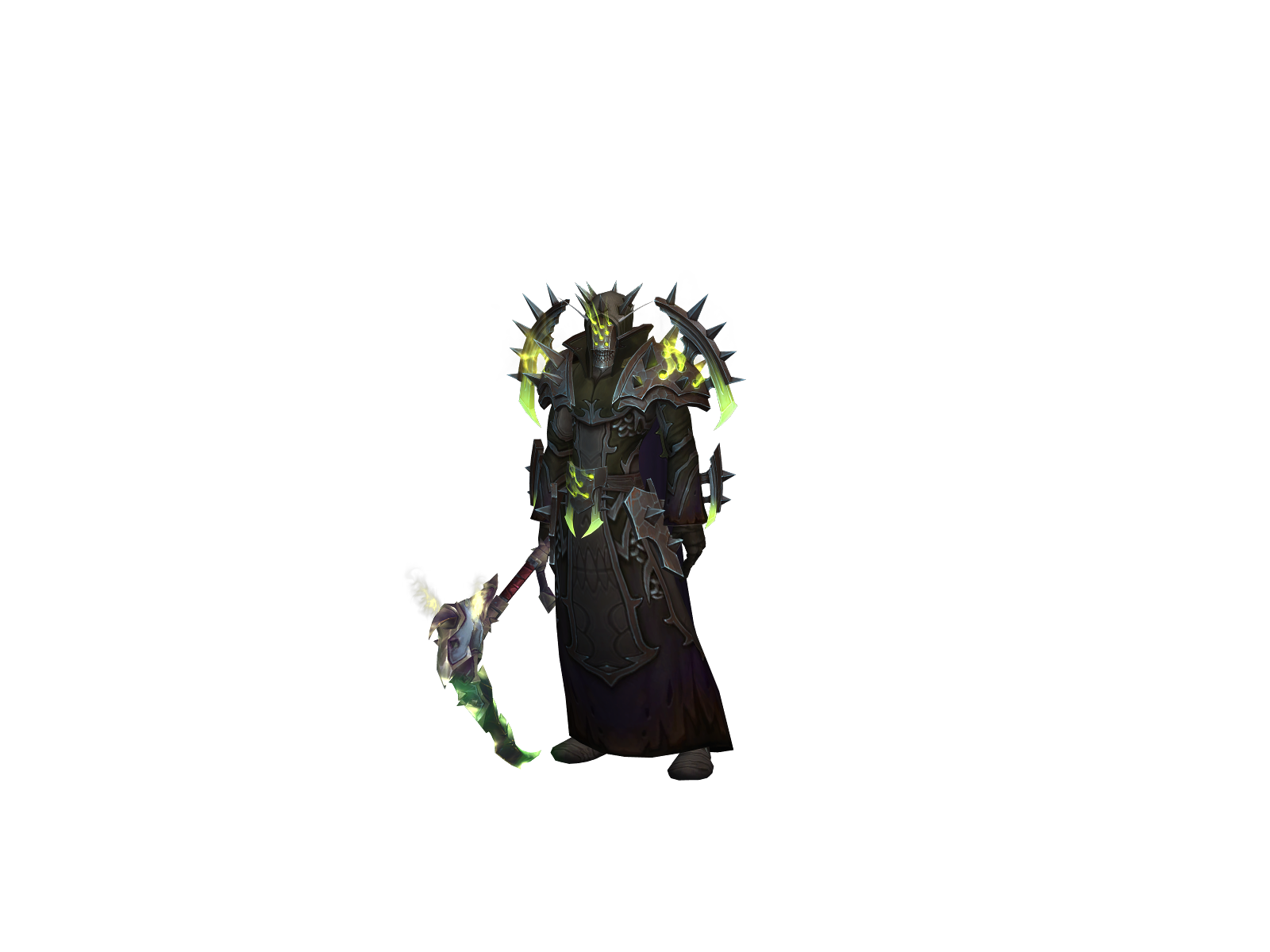 Violentend 3D character render