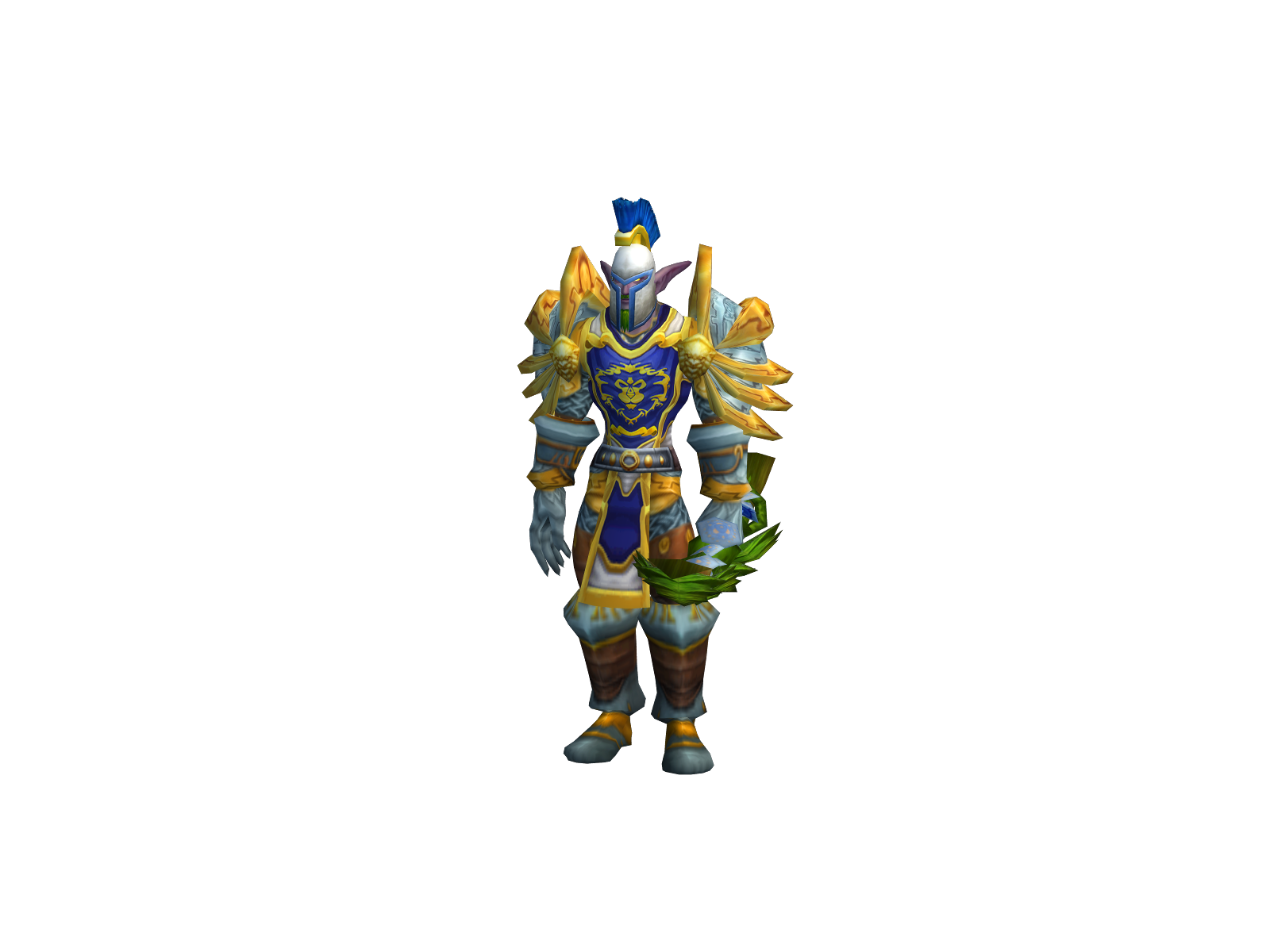 Titus 3D character render