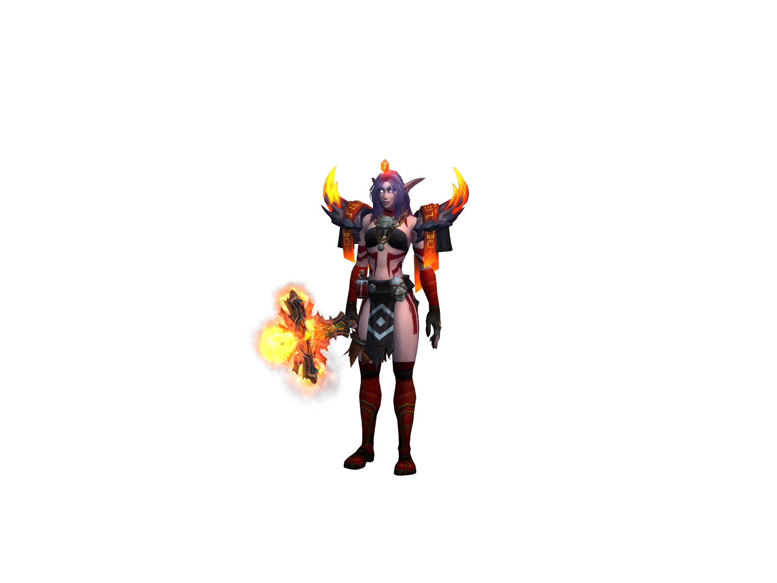 Pillows 3D character render