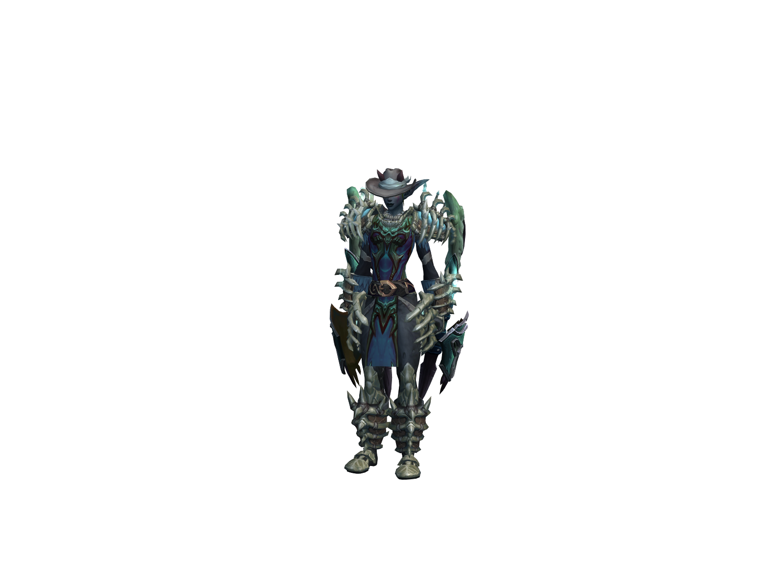 Ãzura 3D character render
