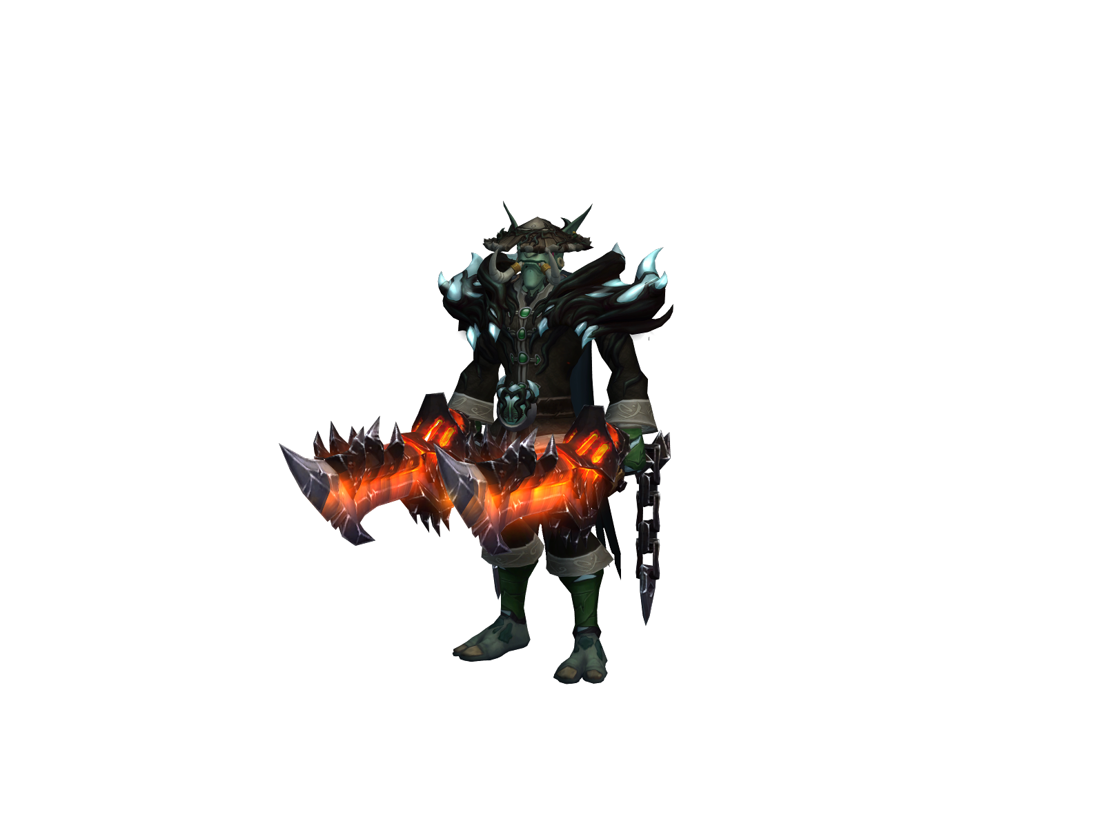 Volu 3D character render