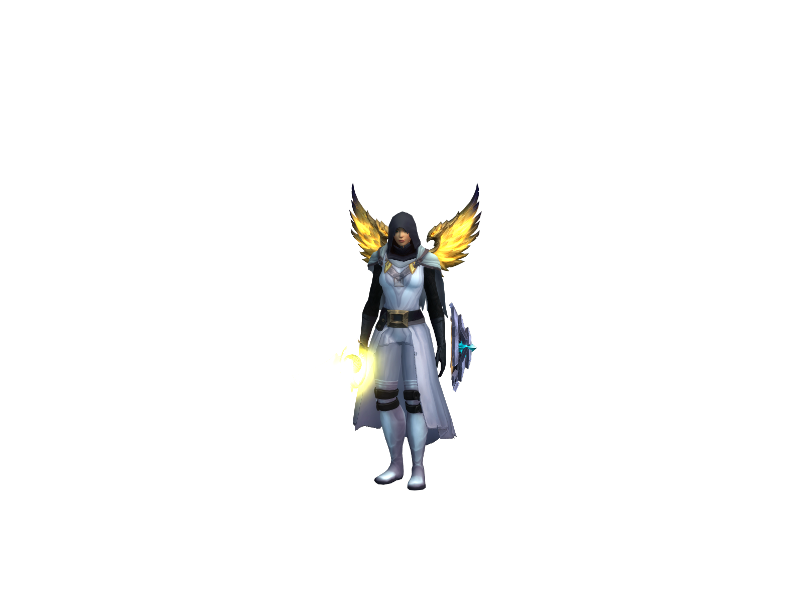 Shoki 3D character render