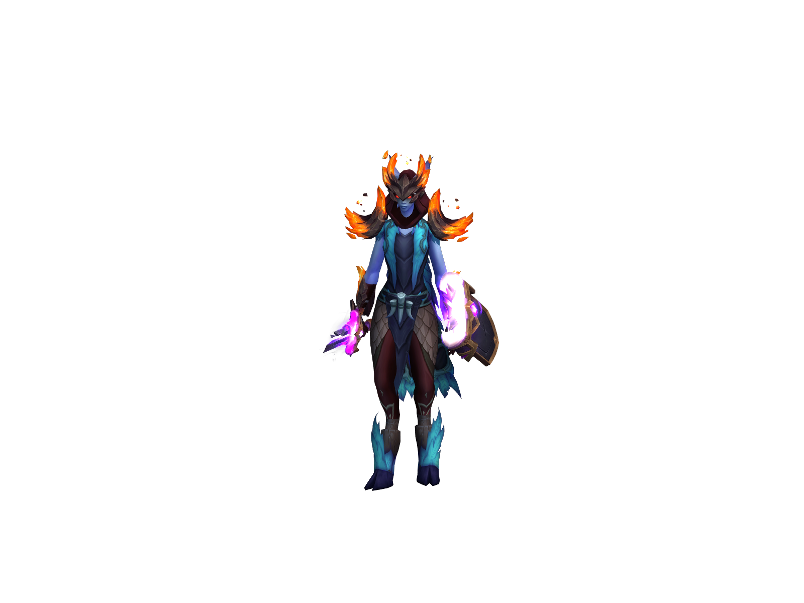 Talonex 3D character render