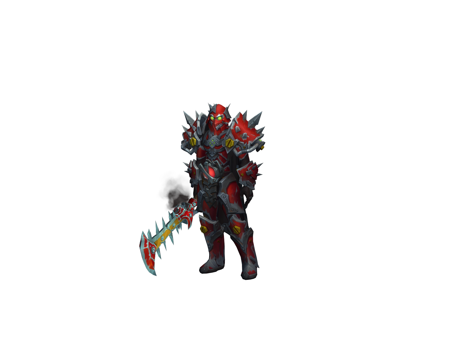 Wraith 3D character render