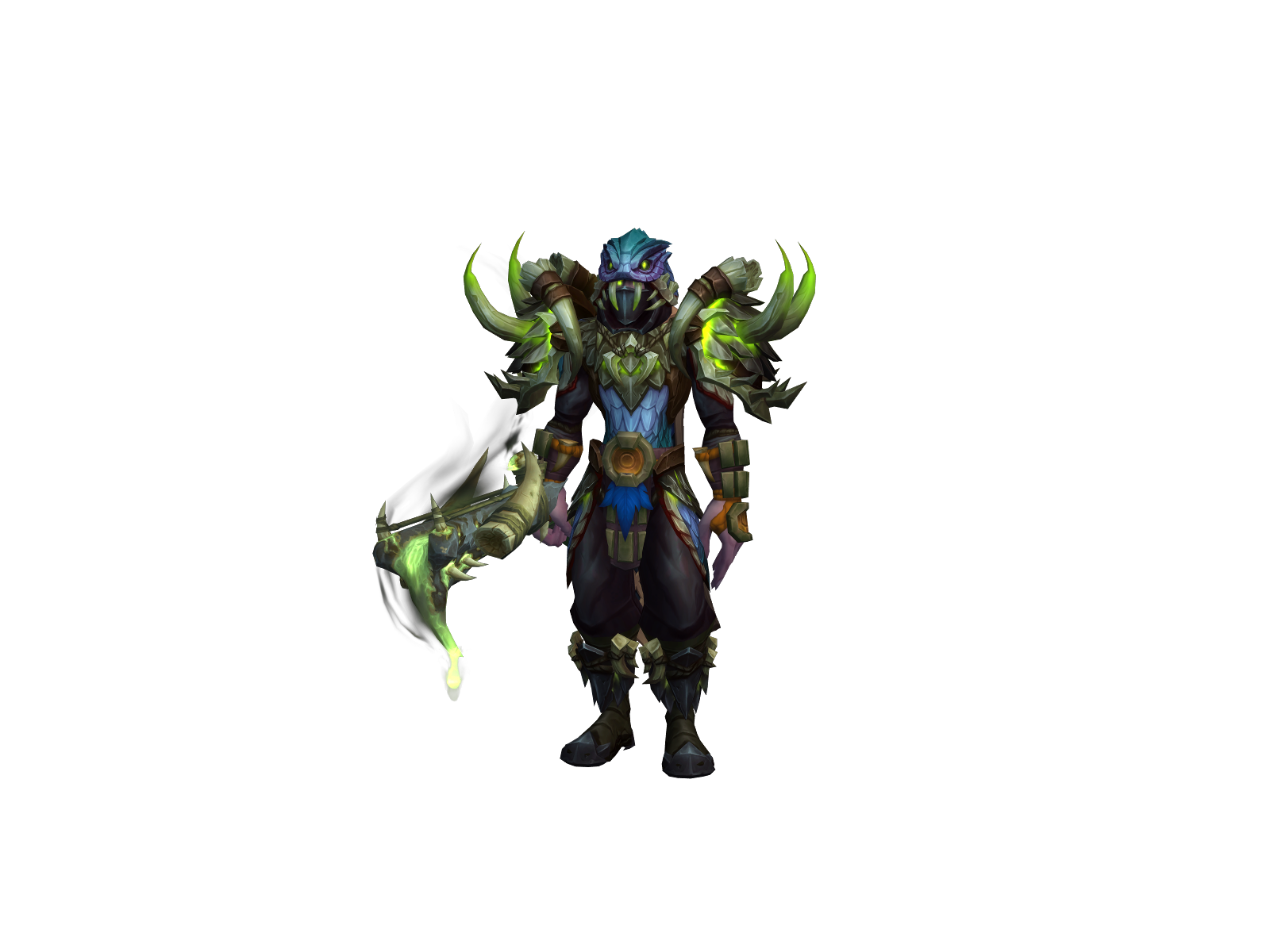 Trouce 3D character render