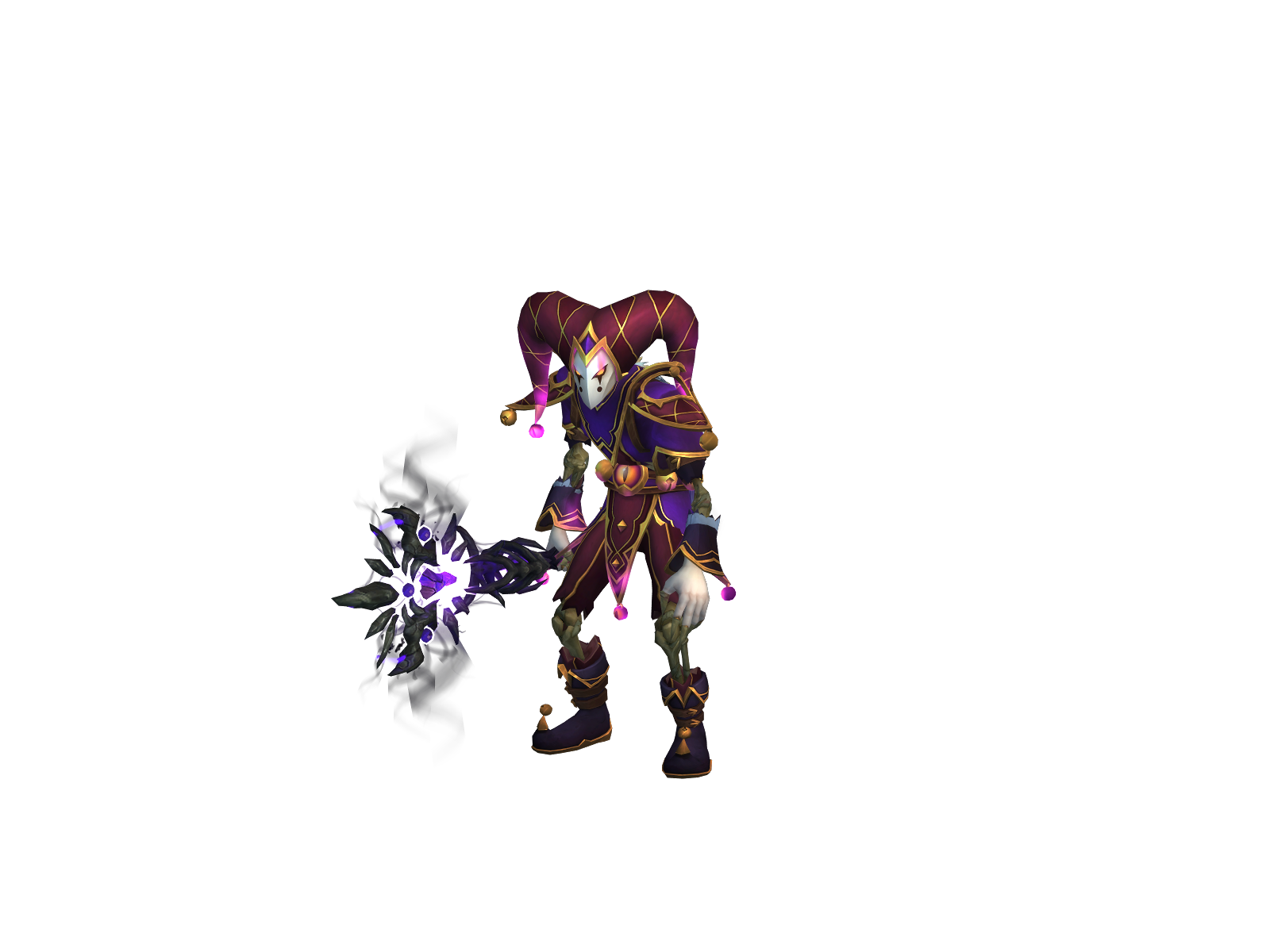 Rasspail 3D character render