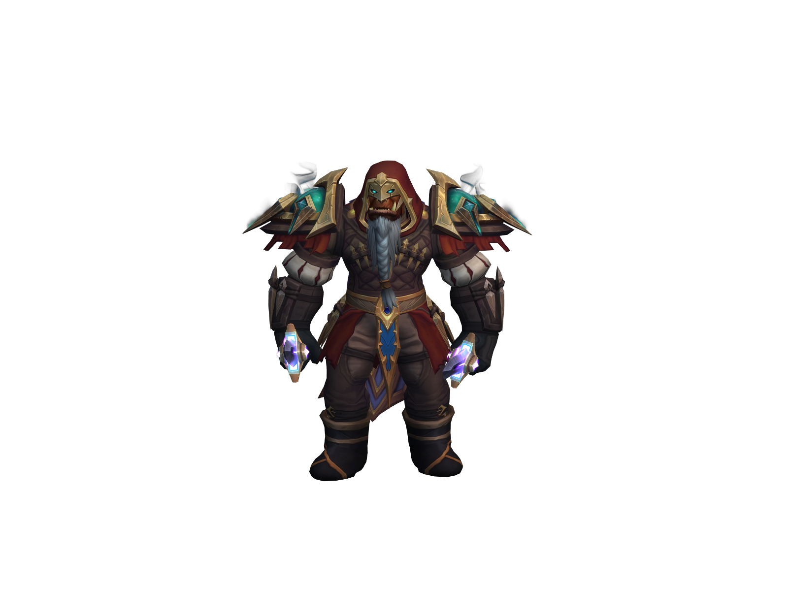 Krai 3D character render
