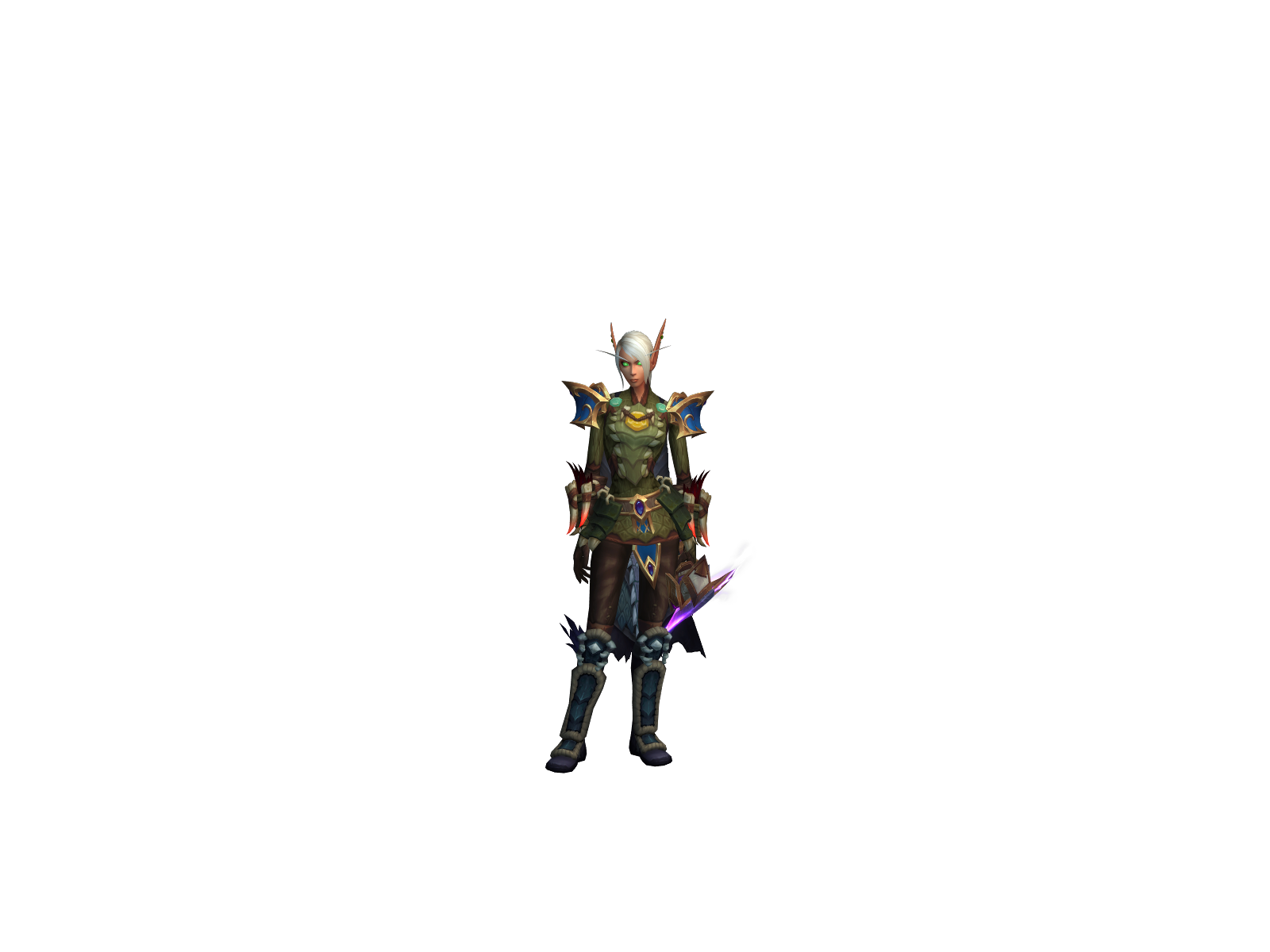 Kitzune 3D character render