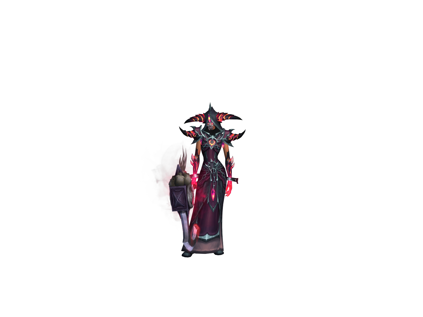 Maladie 3D character render