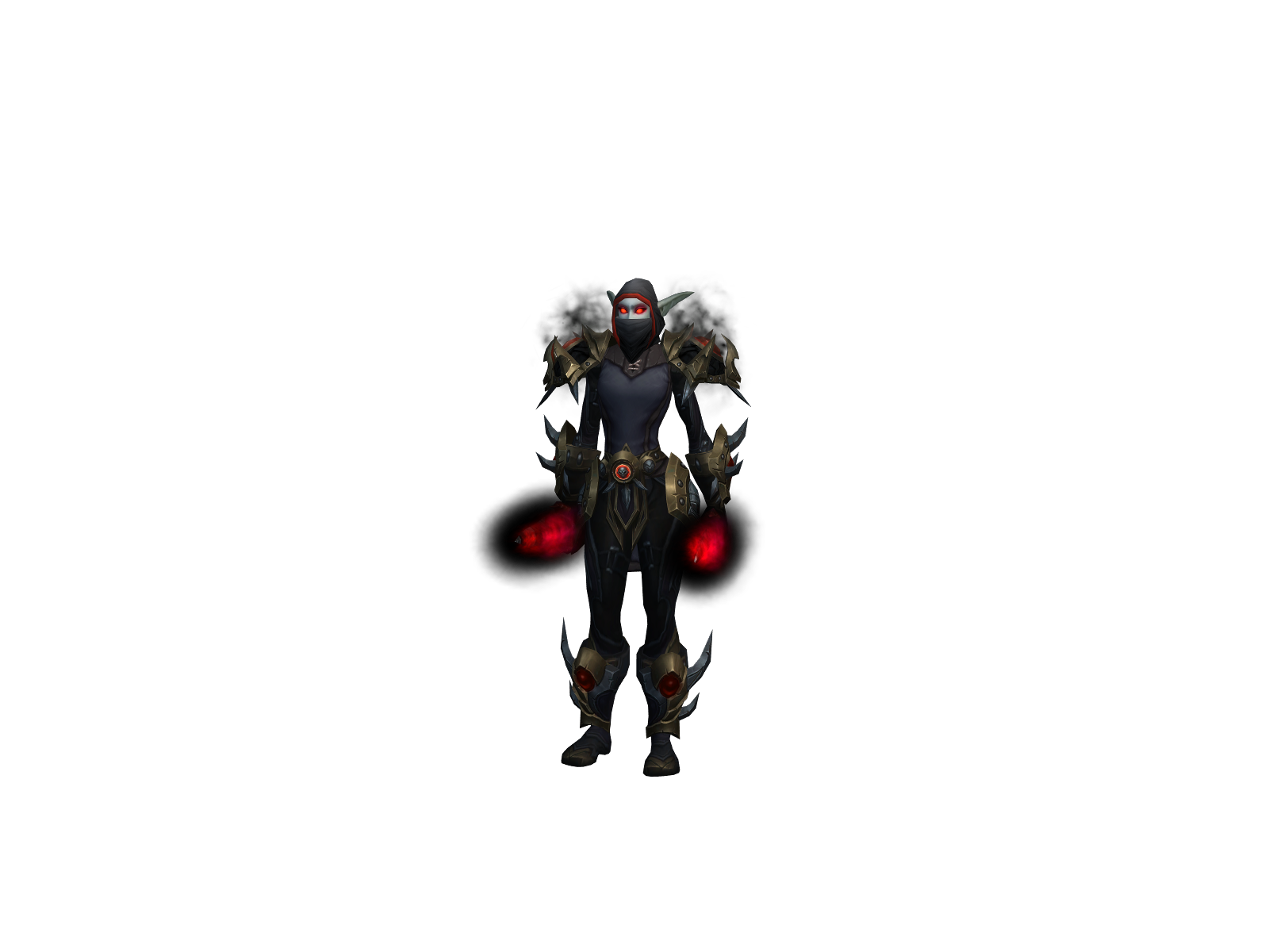 Stabbing 3D character render