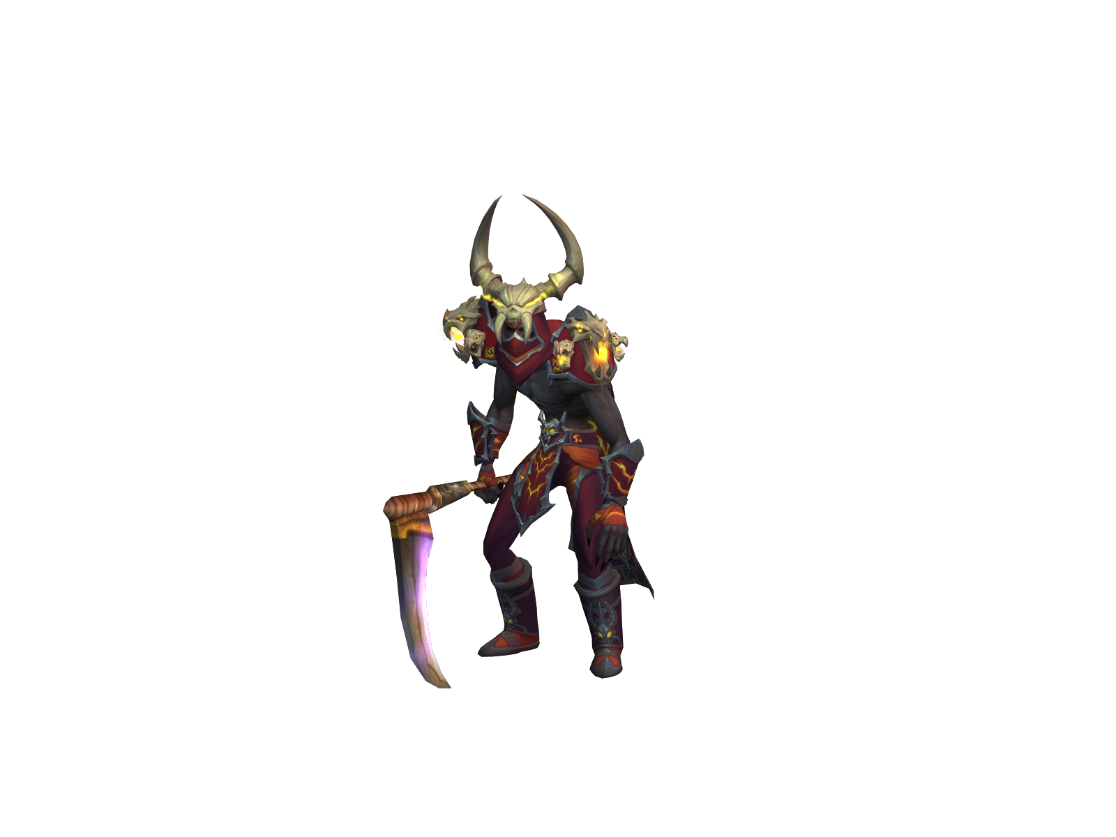 Krucal 3D character render