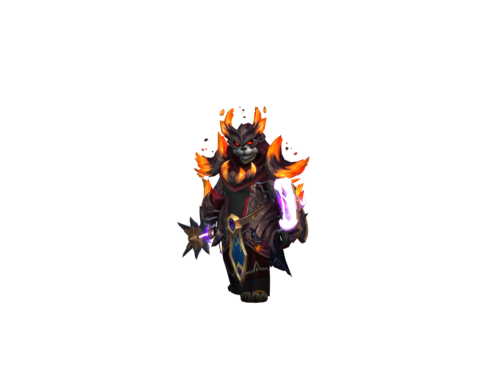Tsünade 3D character render
