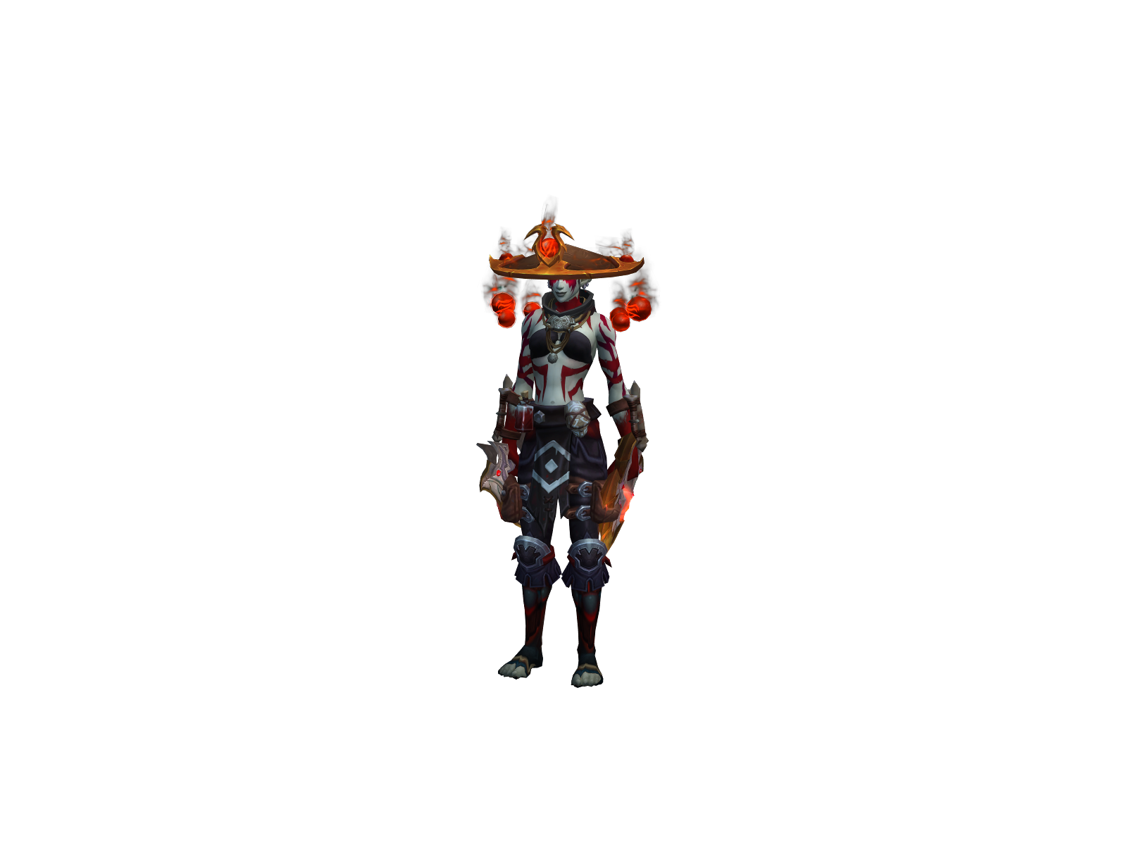Kabardorei 3D character render