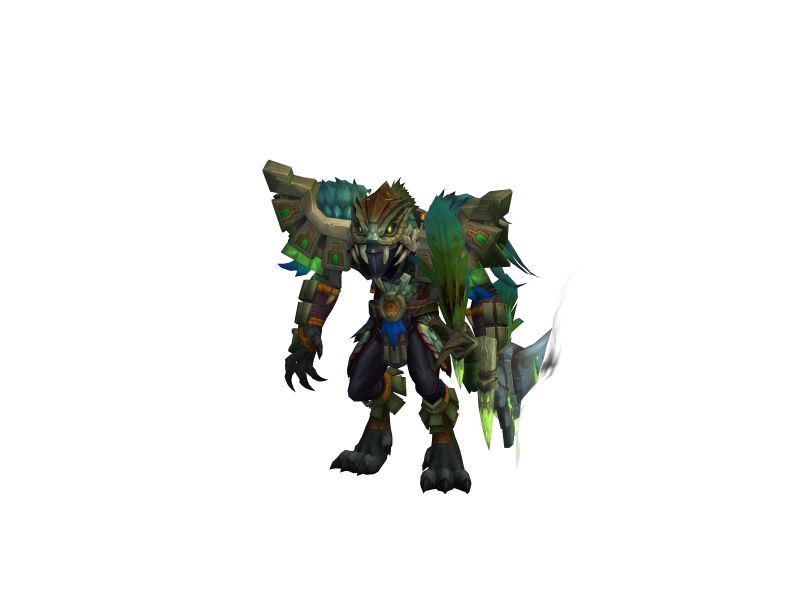 Dalegol 3D character render