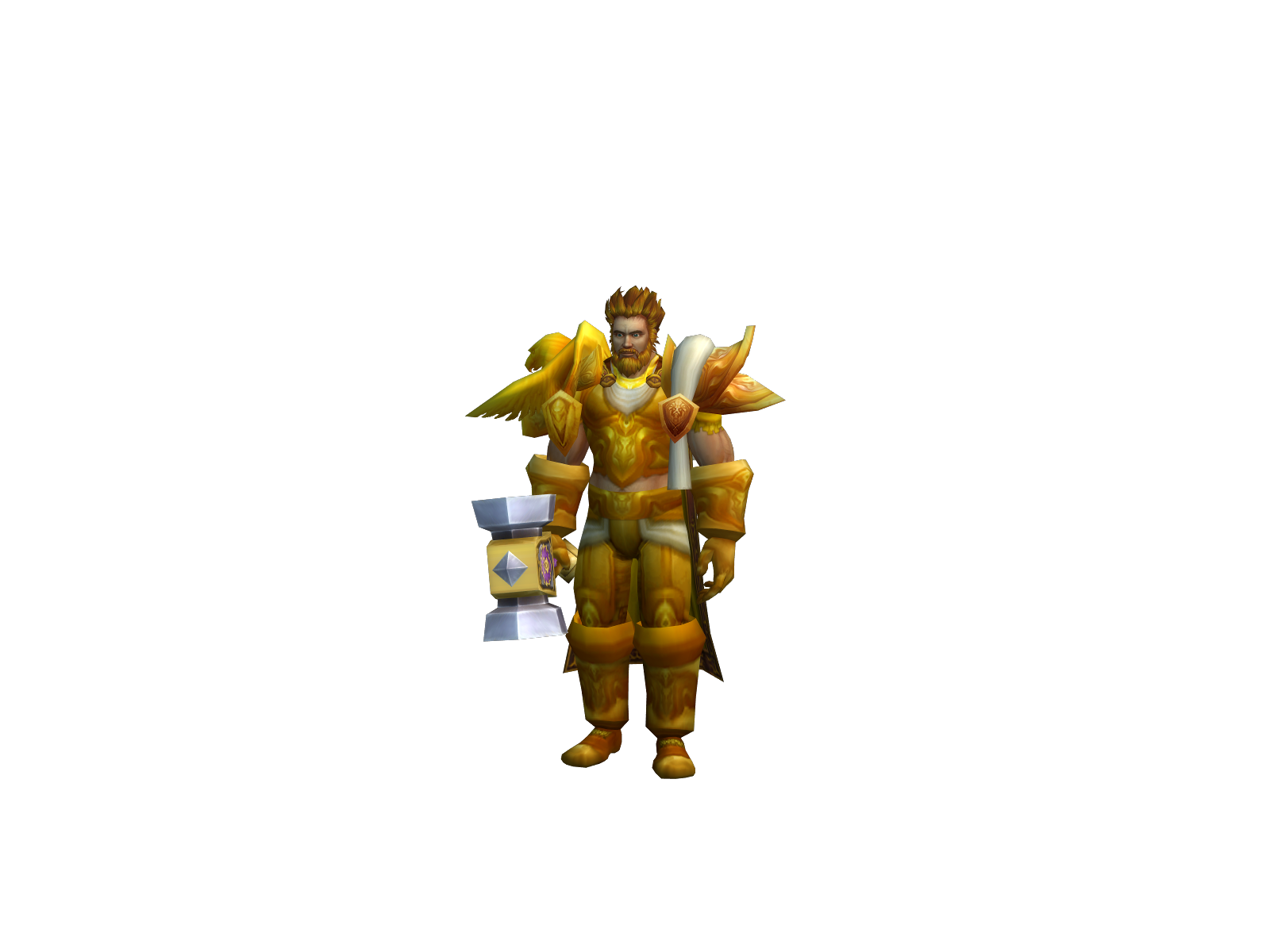 Típpy 3D character render