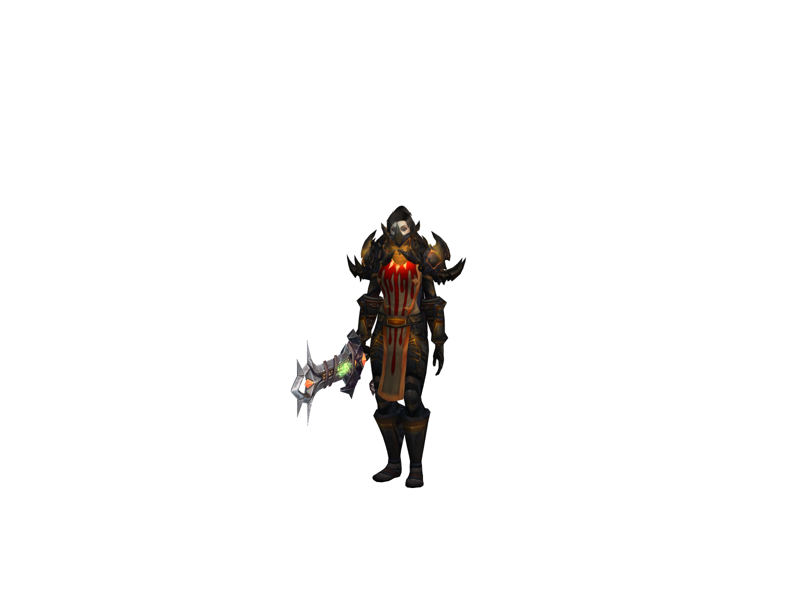 Cleavin 3D character render