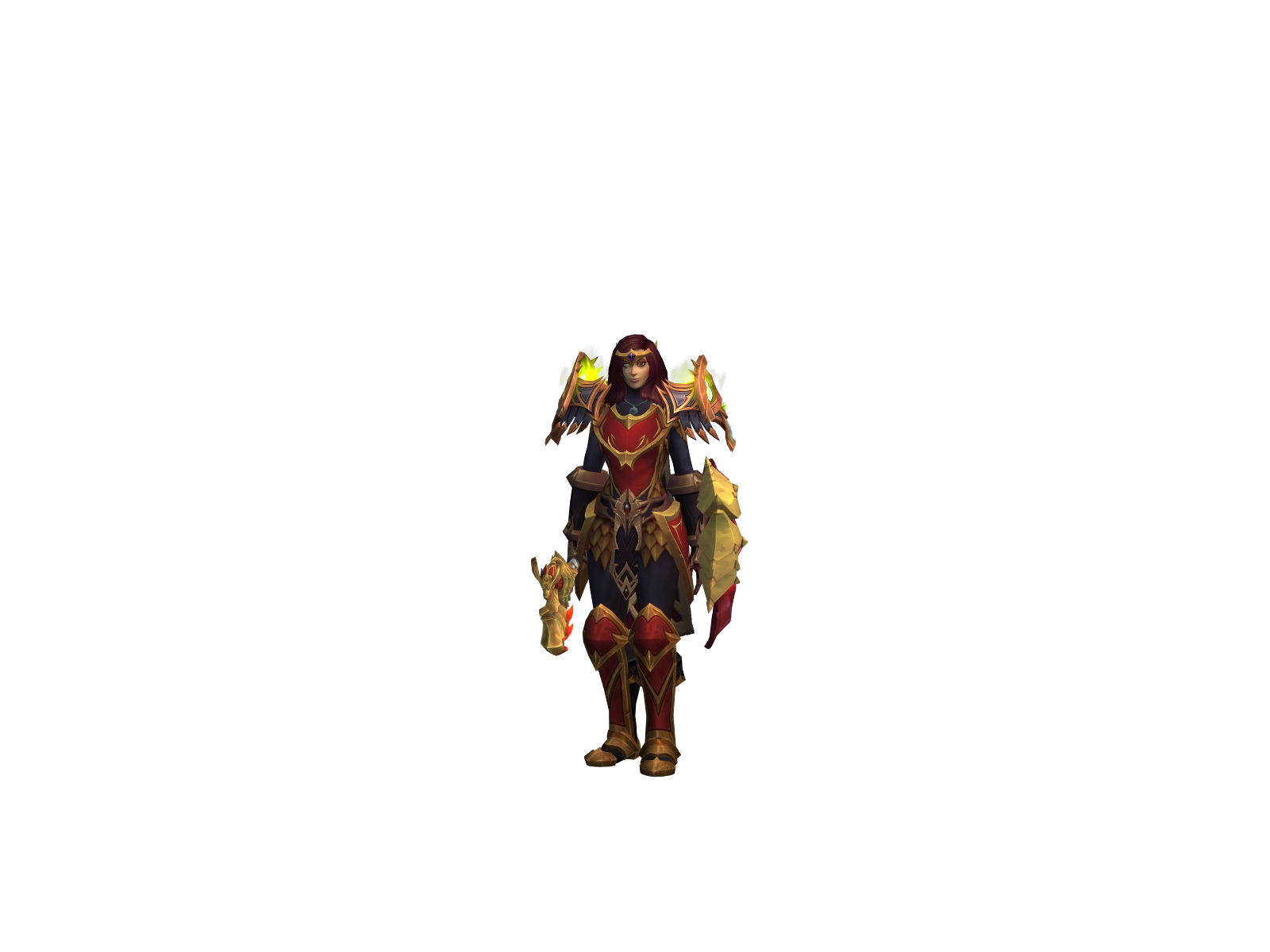 Almondthundr 3D character render