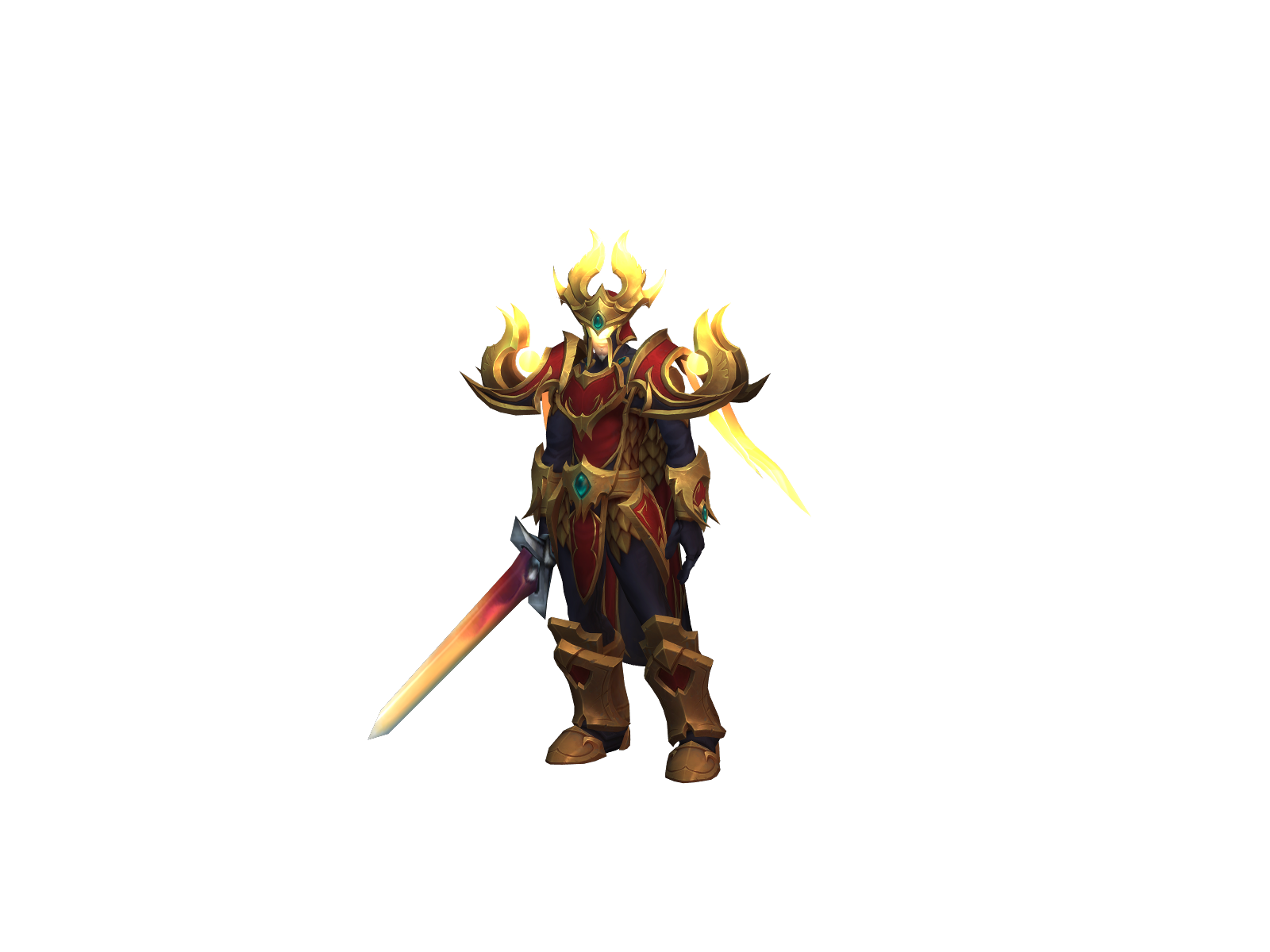 Feda 3D character render