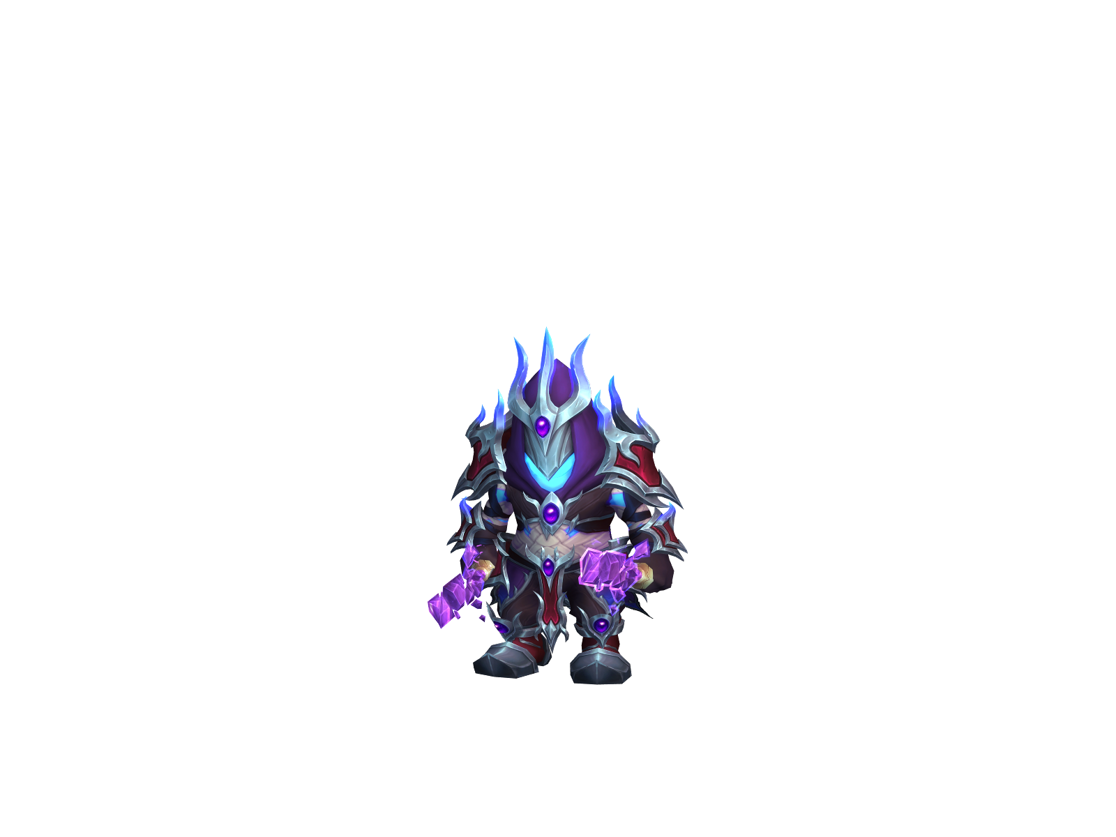 Hepatocyte 3D character render
