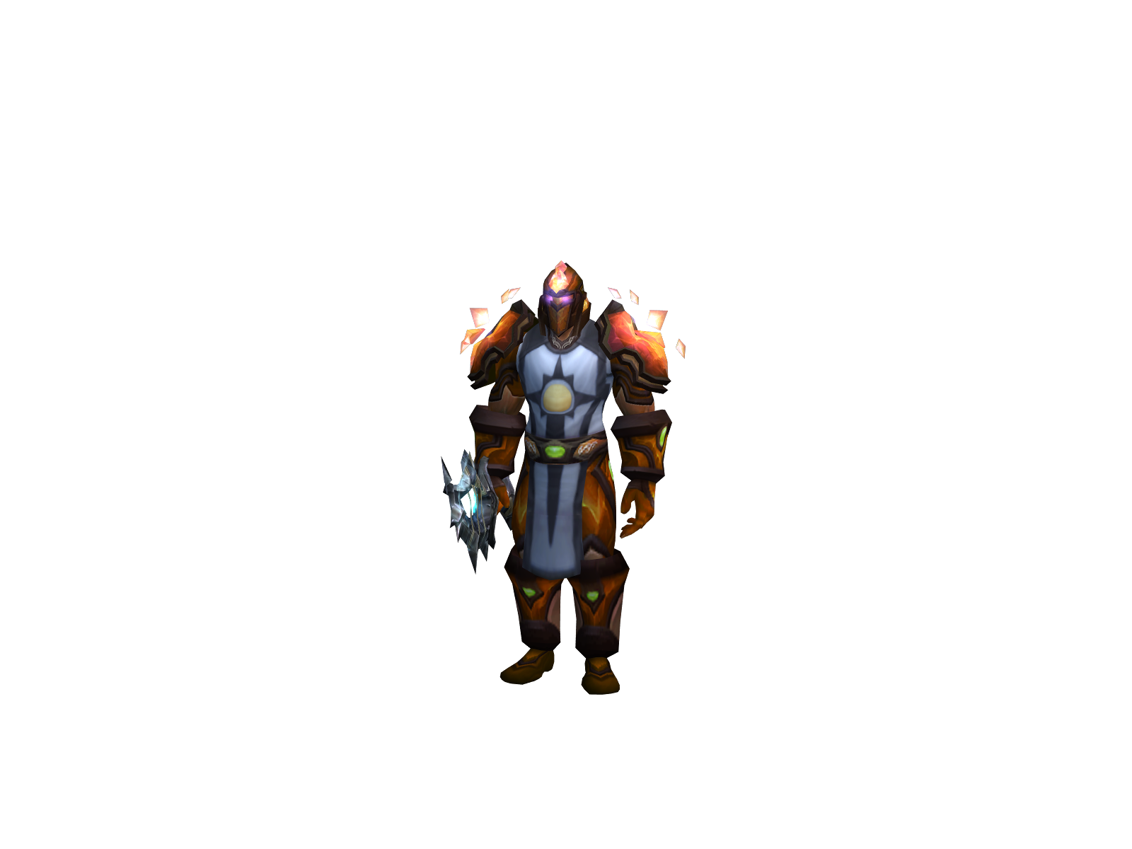 Scarl 3D character render