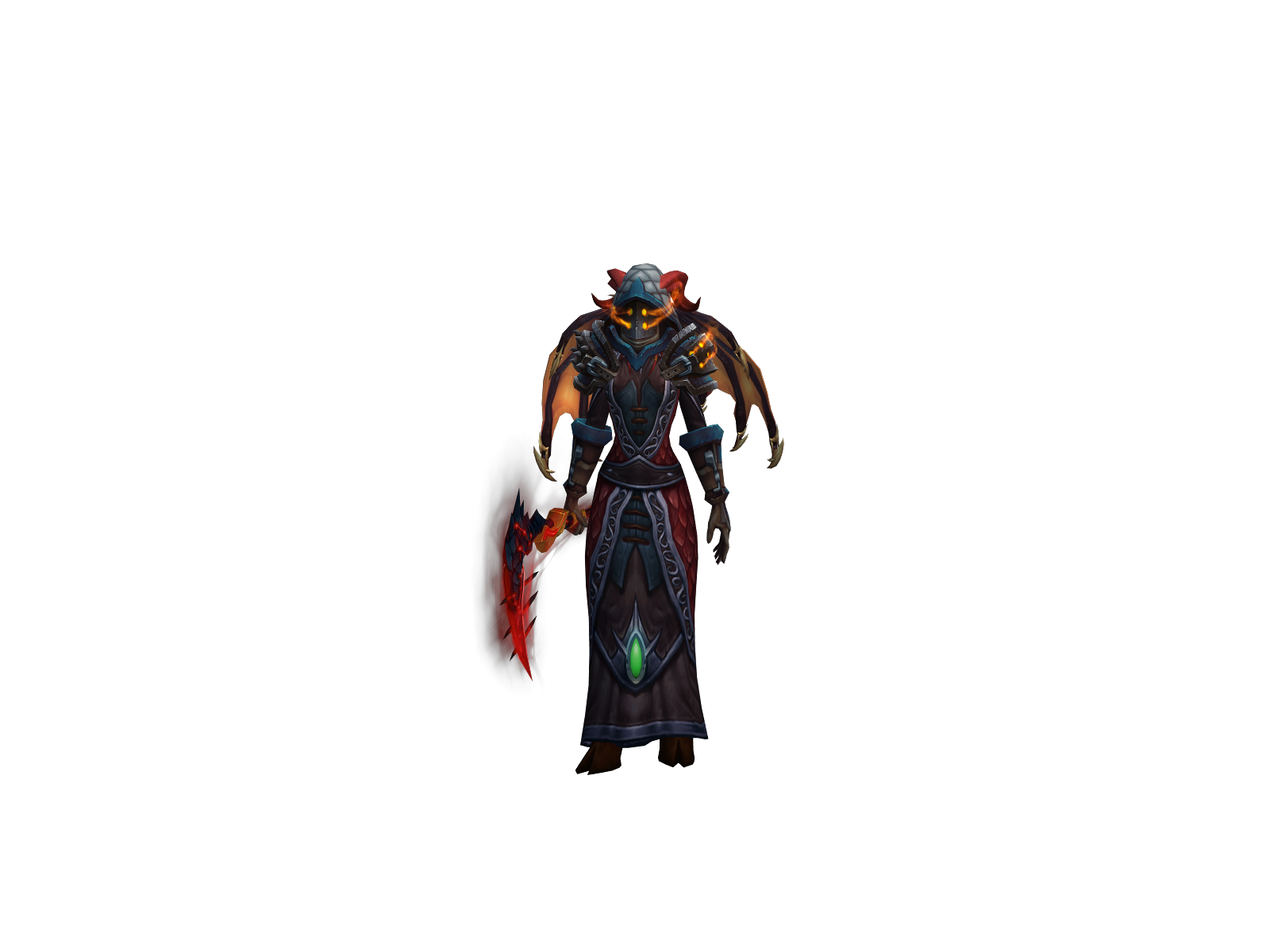 Kuro 3D character render