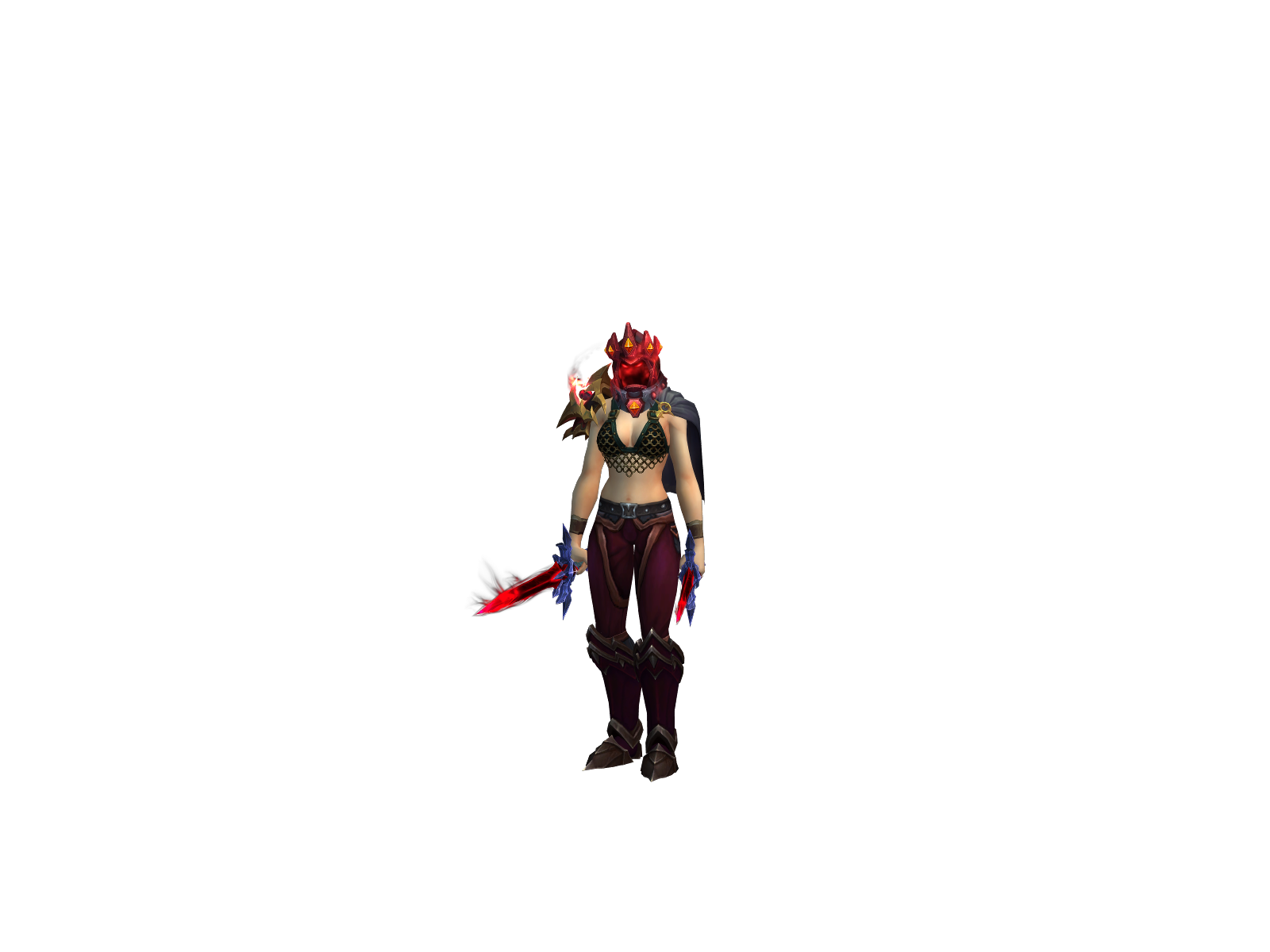 Huflungpoop 3D character render