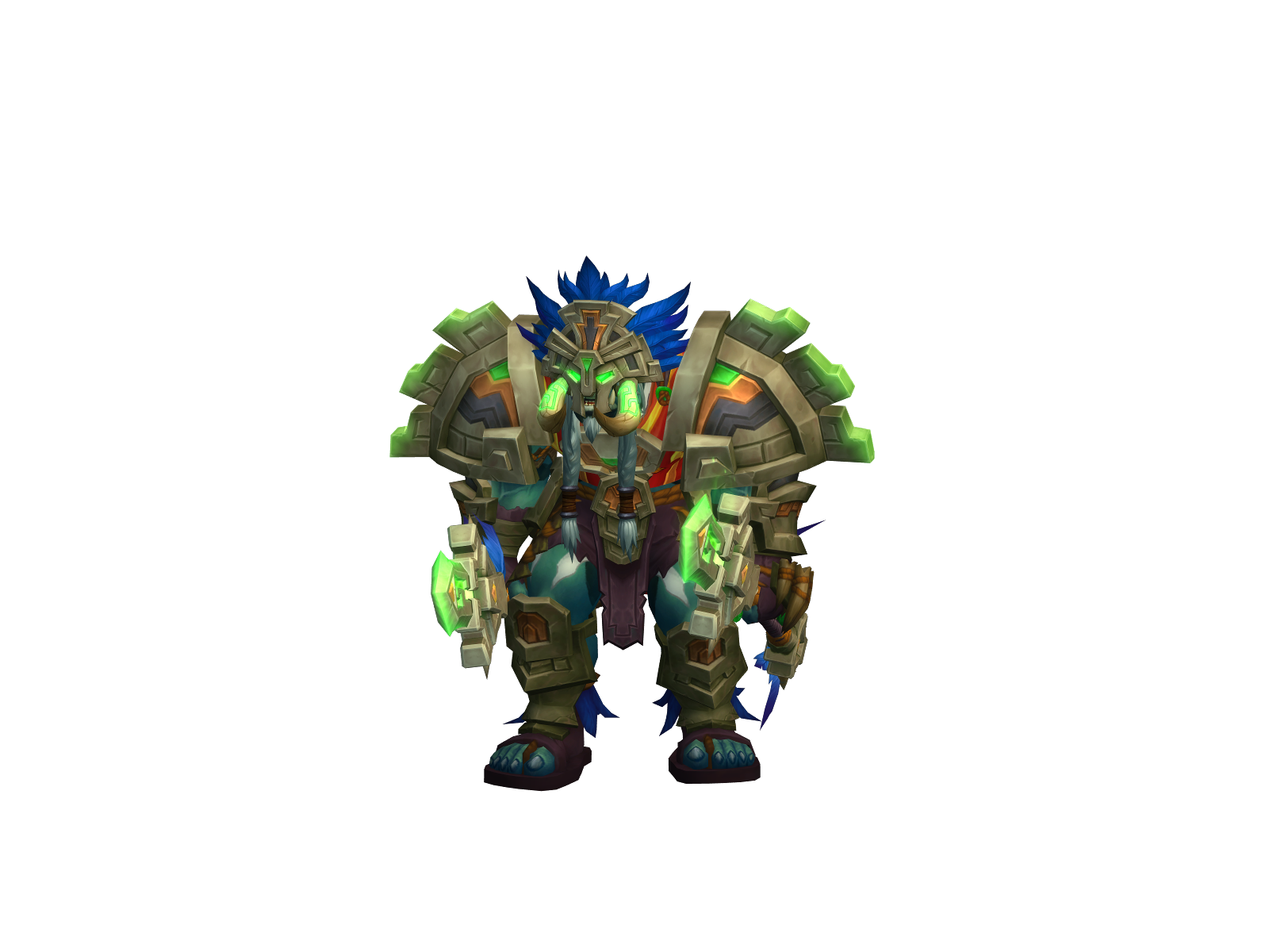Zfuture 3D character render