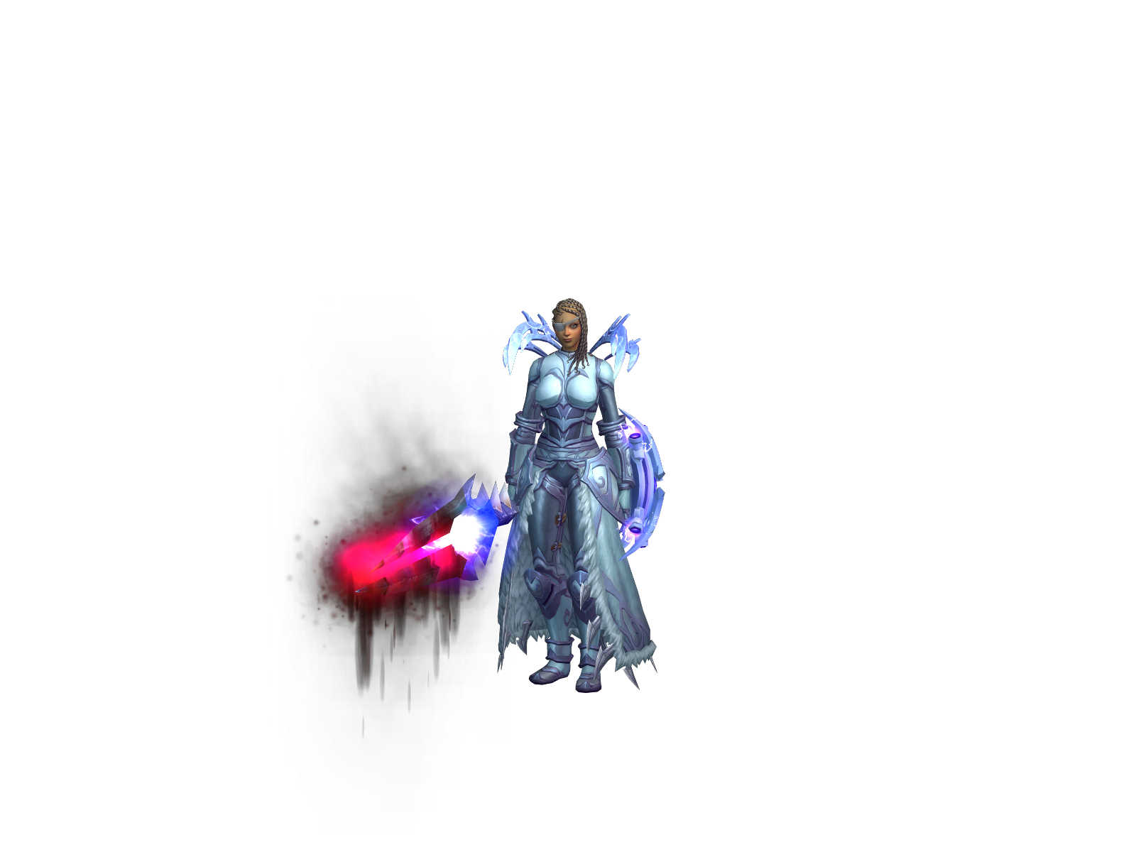 Kbang 3D character render