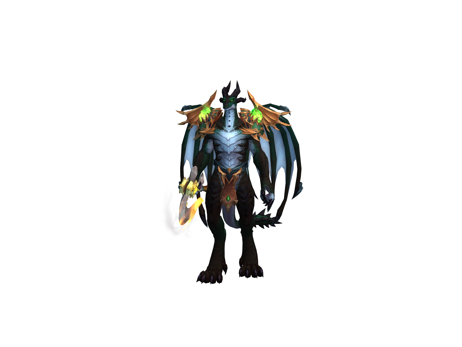 Kronîn 3D character render