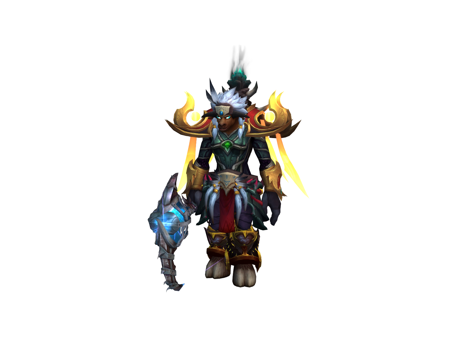 Dyanisian 3D character render