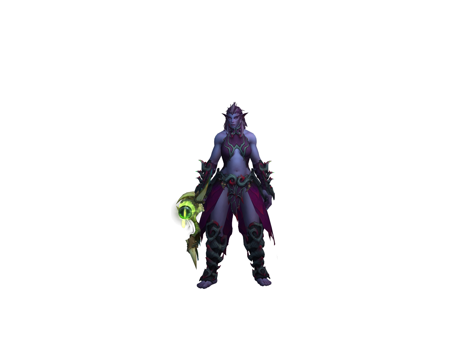 Néytiri 3D character render