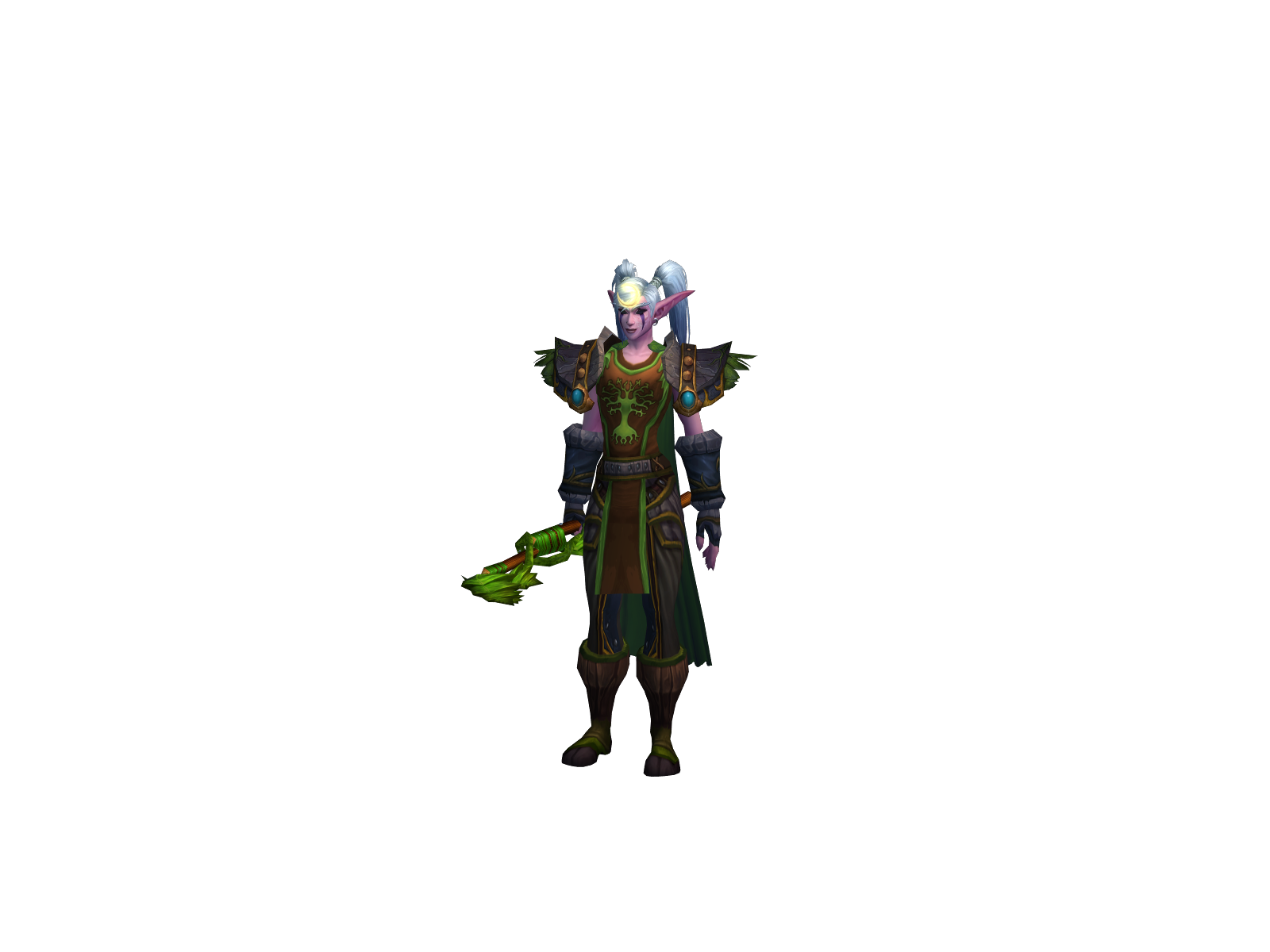 Aenari 3D character render